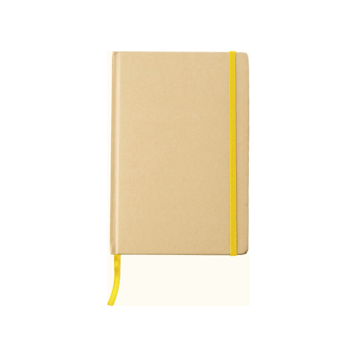 Carnet - A5 | 80 feuilles | Ligné | Couverture rigide en matériau recyclé