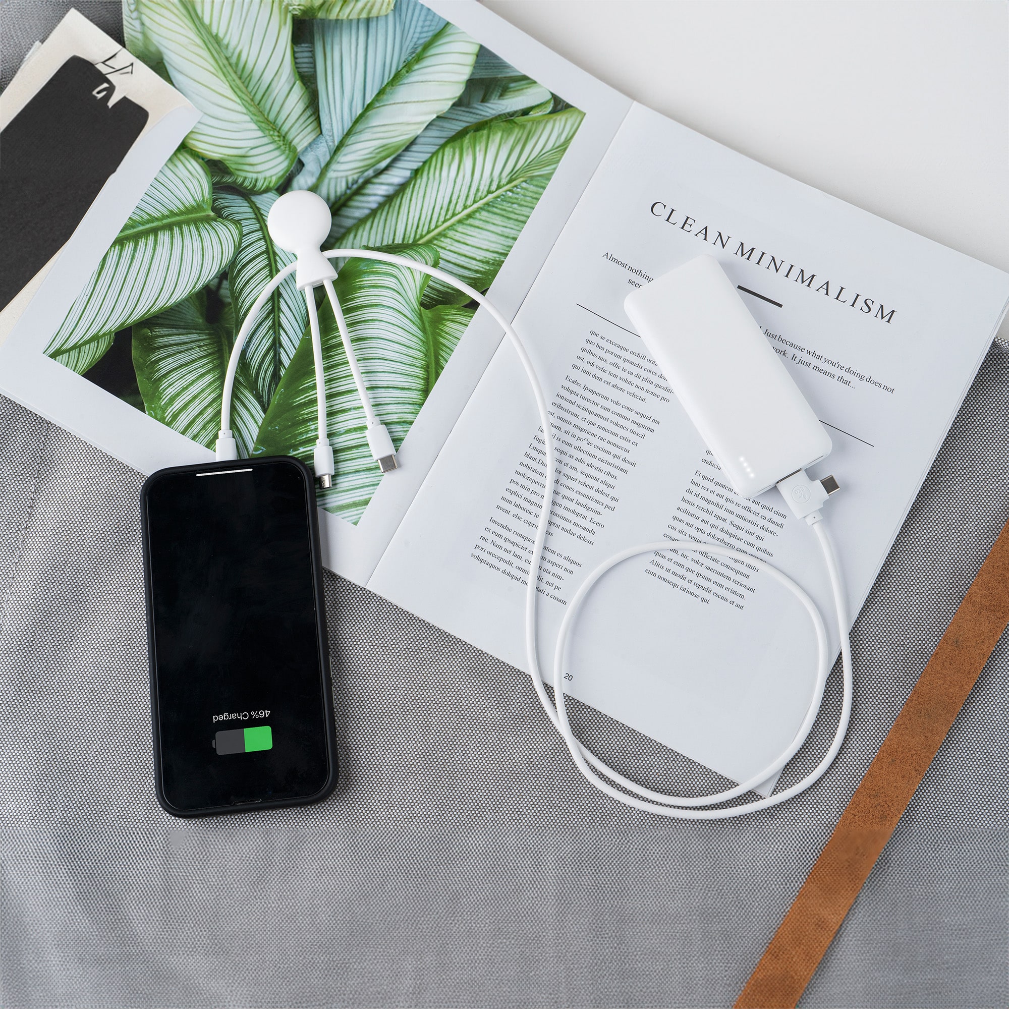 Xoopar Mr. Bio Long | Multi-Ladekabel | USB-C und Lightning