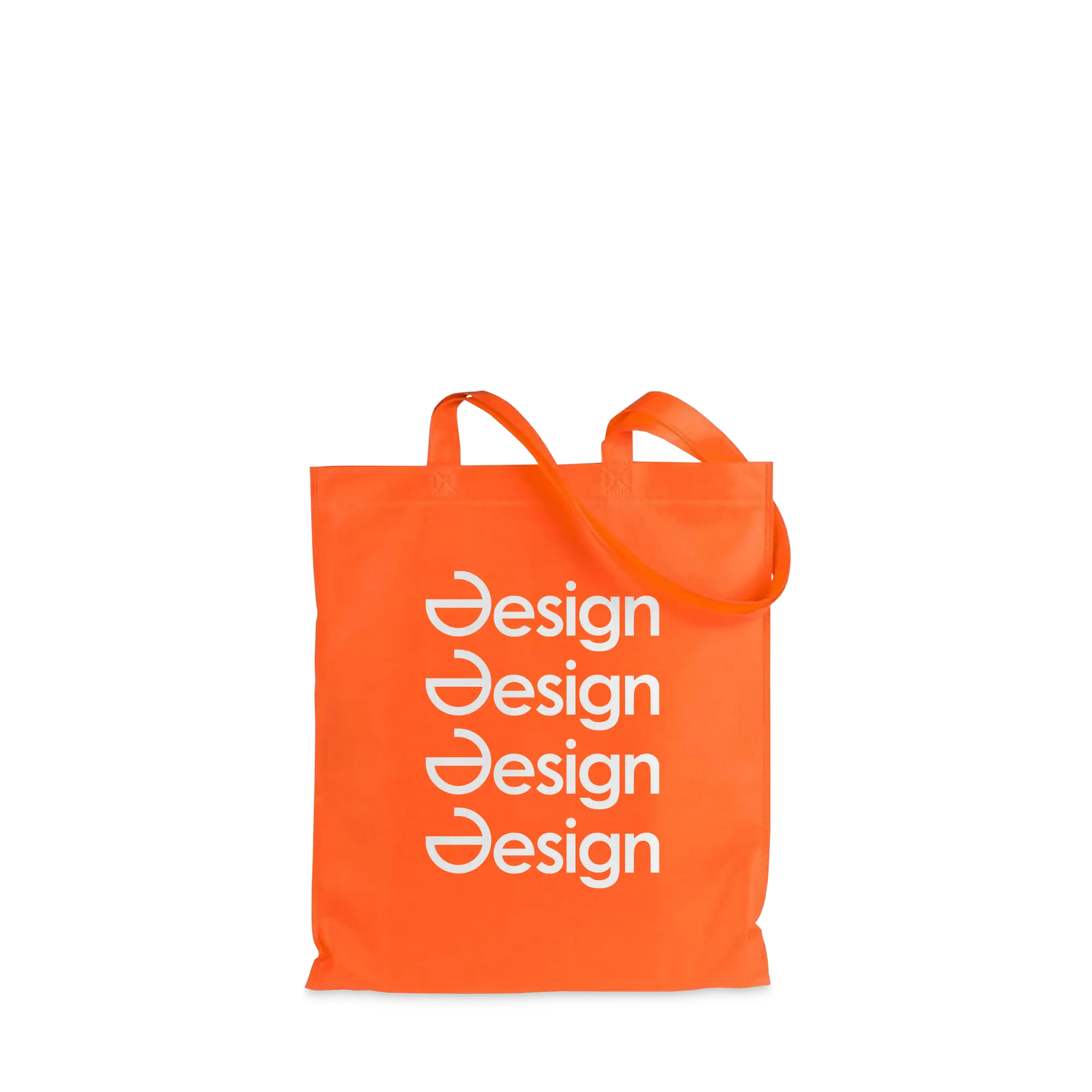 Sac fourre-tout coloré | 80 g/m² non-tissé | Longues anses | Impression une couleur