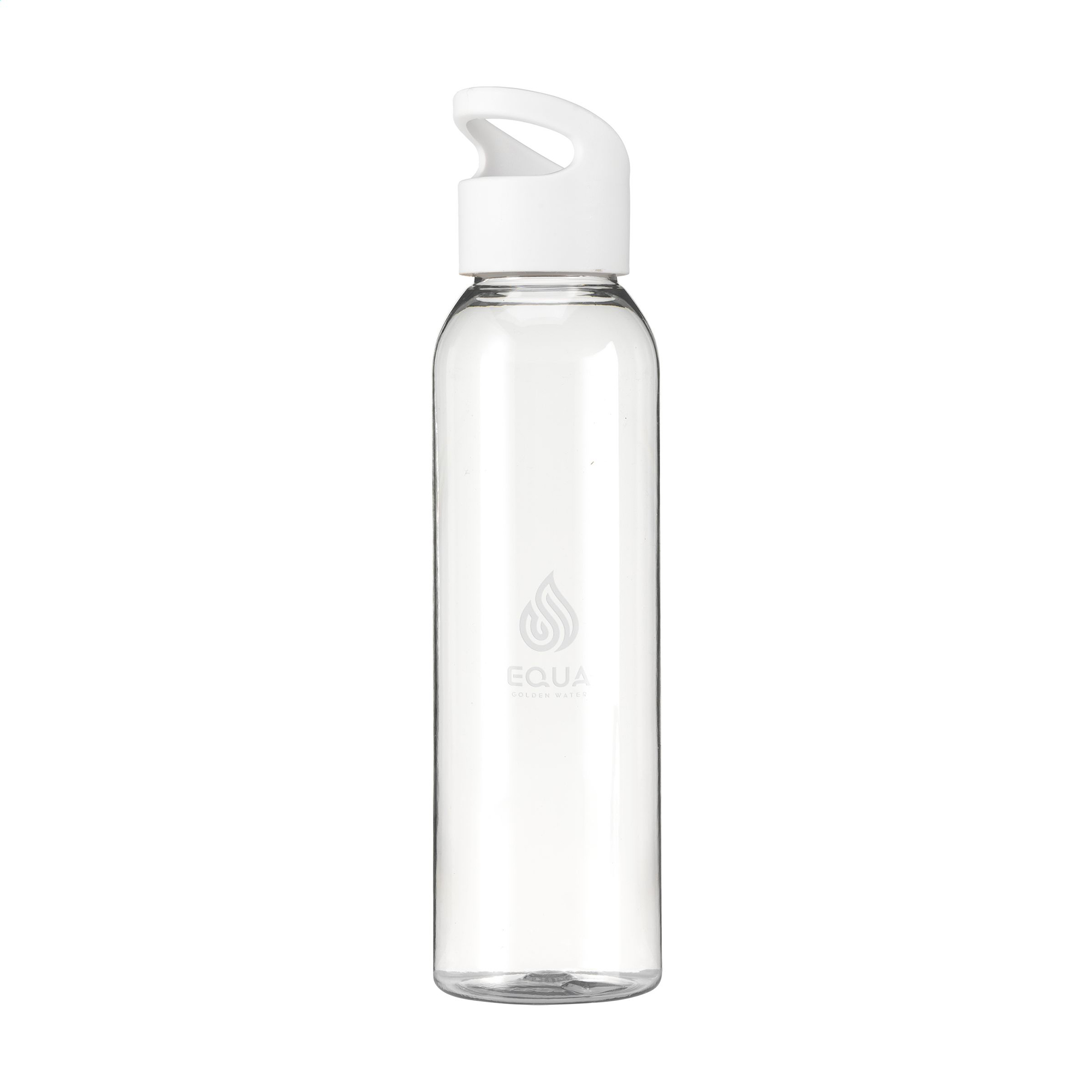 Wasserflasche aus RPET – 650 ml | Klare Optik | GRS-zertifiziert | Schraubdeckel | Auslaufsicher