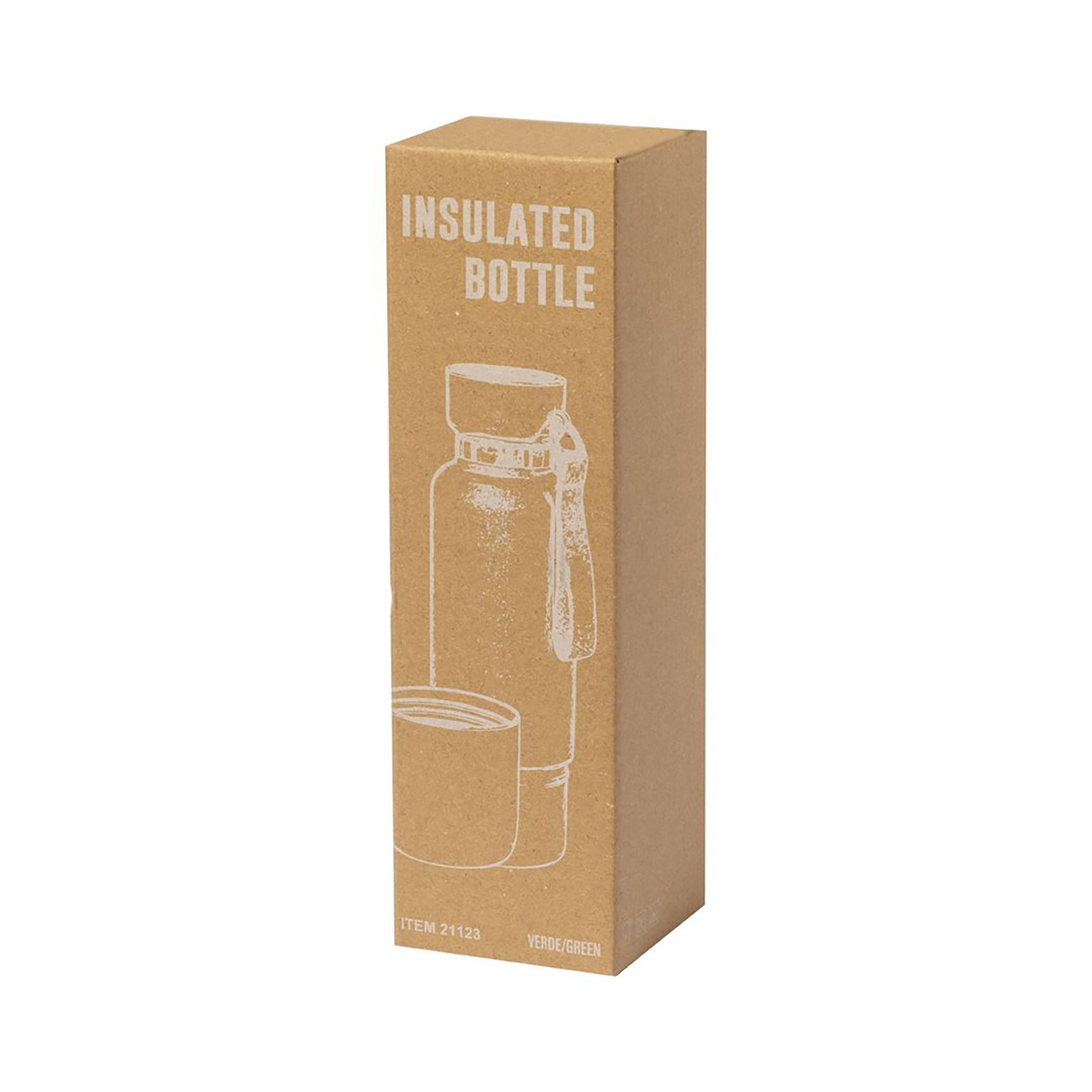 Thermos - 500 ml | Acier inoxydable | Inclut gobelet et cordon