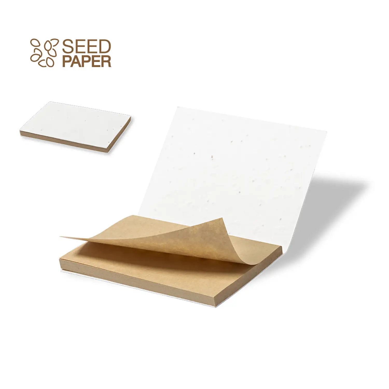 Post it Viola – Groeipapier | 50 Sticky Notes | Petunia Zaden | A6 Formaat
