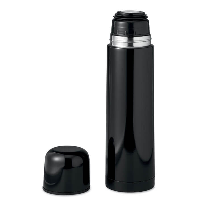 Bottiglia termica - 500 ml | Acciaio inossidabile metallico | A doppia parete