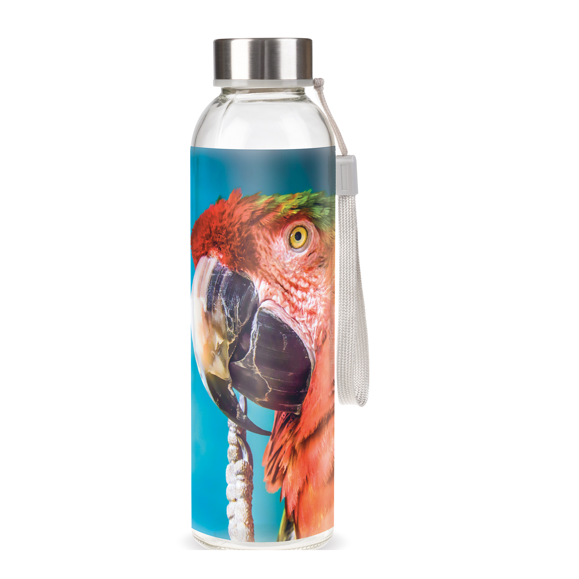 Bottiglia in vetro - 500 ml | Tappo a vite | Quadricromia