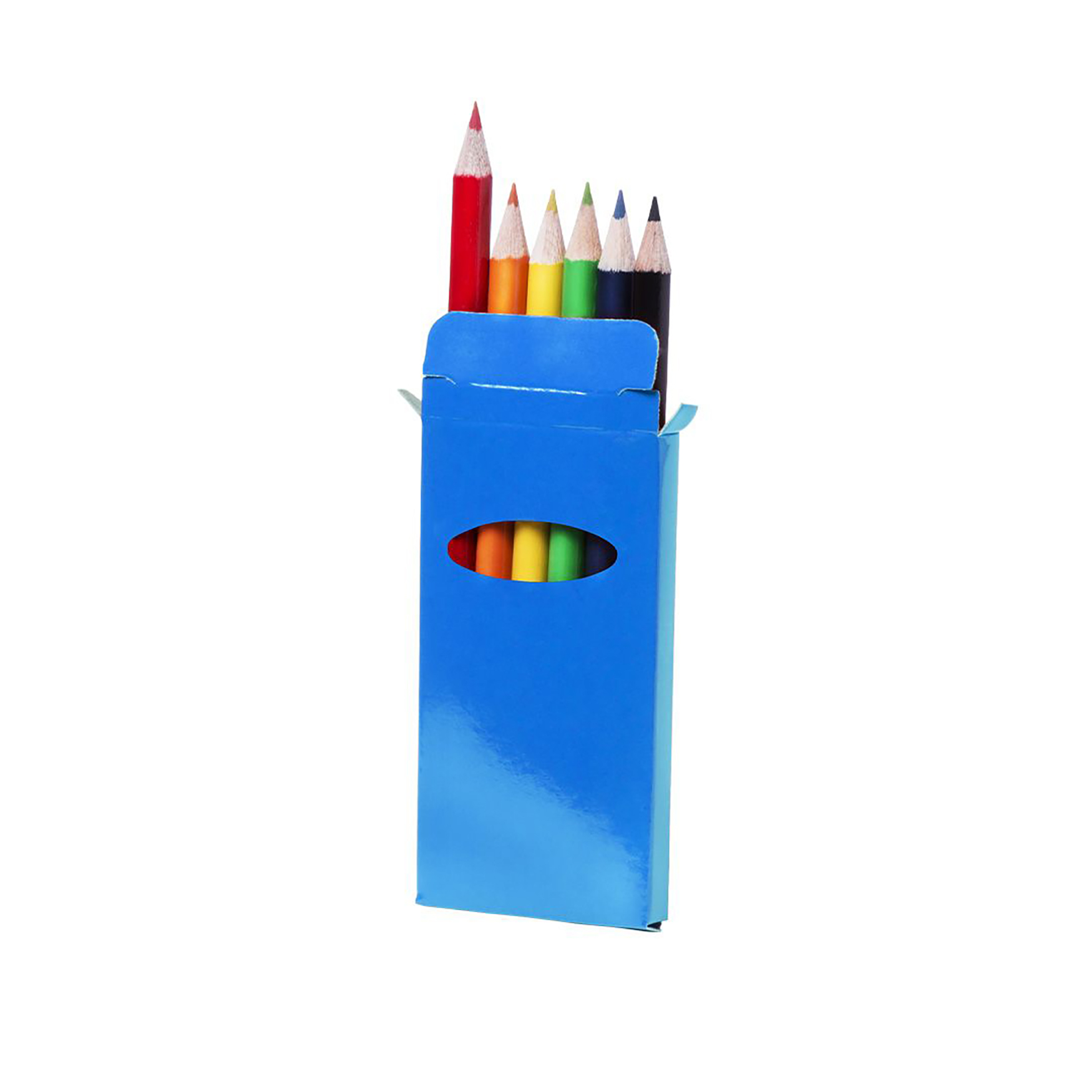 Potlodenset Mila - Kartonnen doos | 6 stuks | Venster