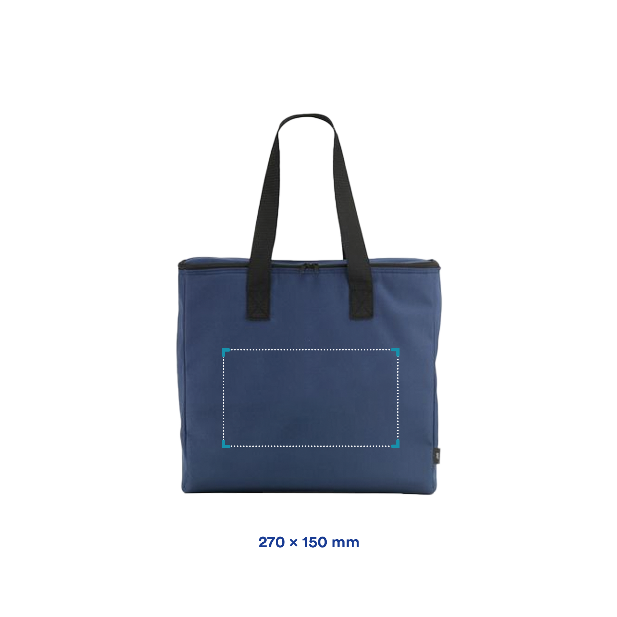 Sac isotherme | Polyester RPET | 8 bouteilles | Impression 1 couleur