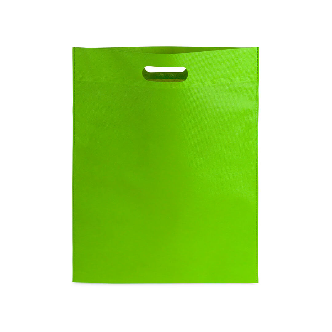 Sac fourre-tout coloré | 43 x 34 cm | Poignées découpées | Impression 1 couleur | Non woven