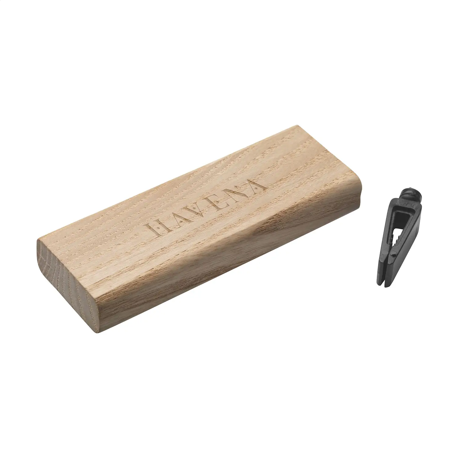 Diffuseur voiture en bois – Rechargeable | Parfum tropical | 3 recharges | Clip facile