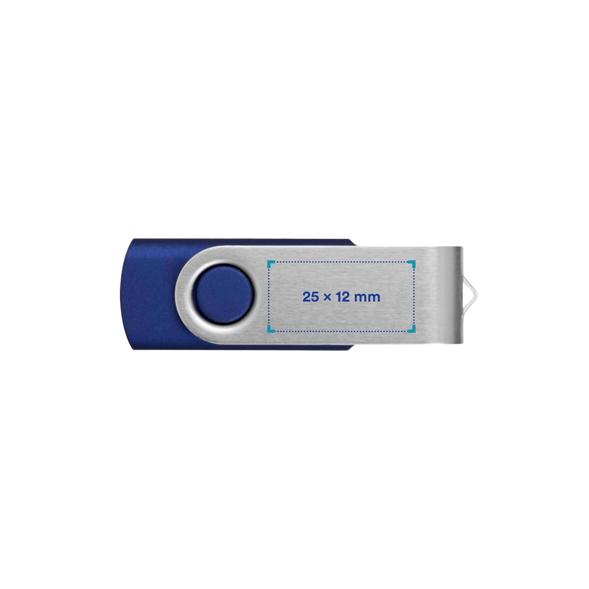 USB-stick Rotate | 2 GB | Snel | Gravure & tot 2 kleuren bedrukking