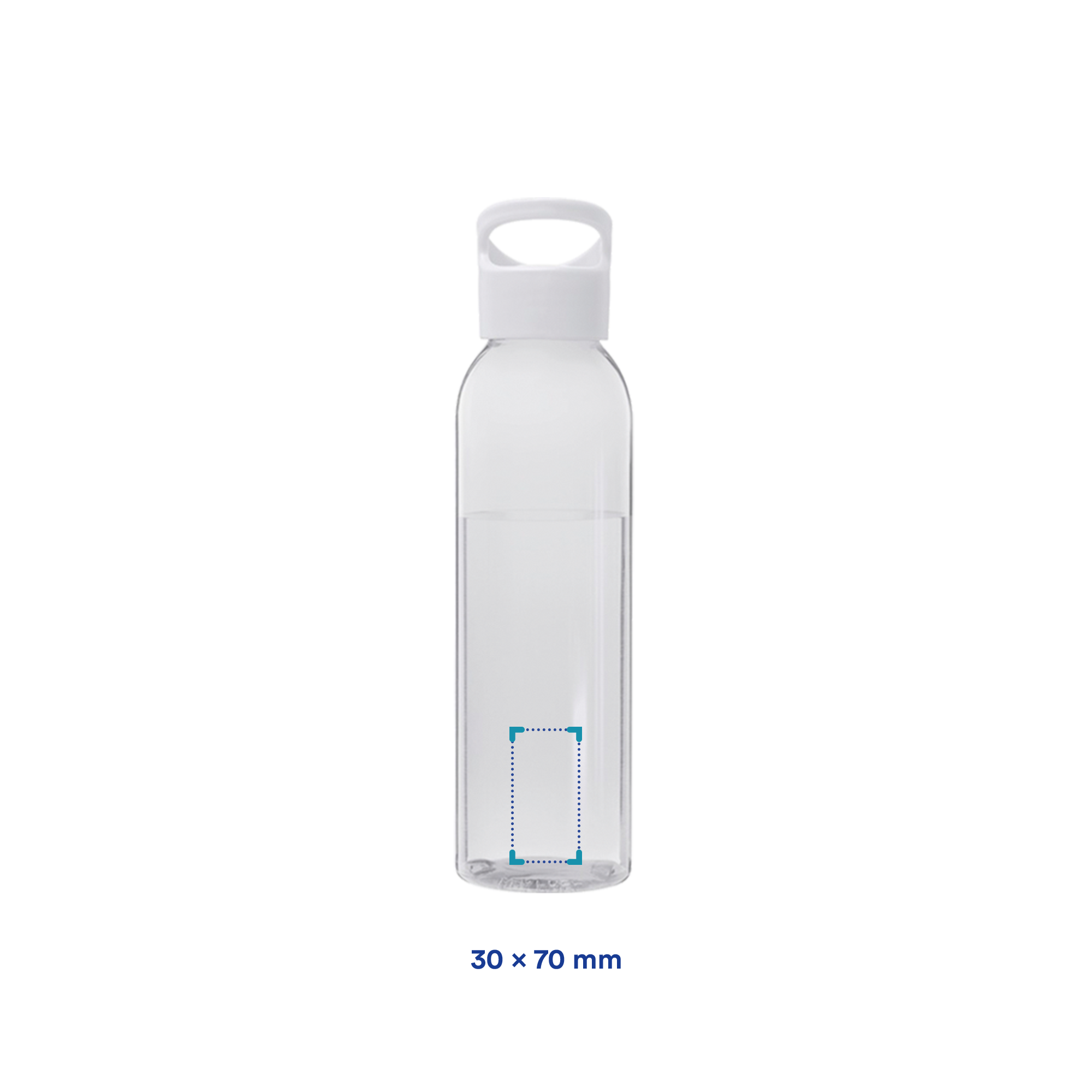 Trinkflasche Sky Color Fast - 650 ml | viele Farben | 1-farbiger Druck oder Vollfarbe
