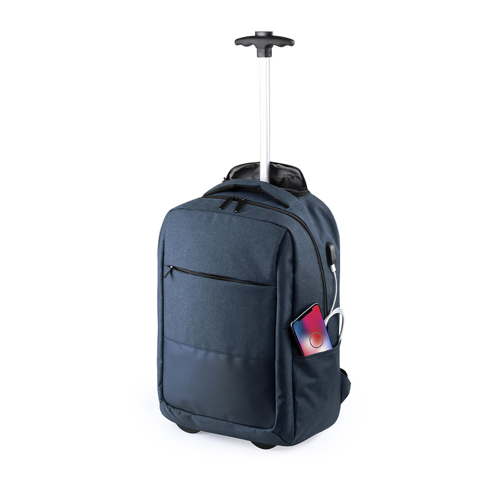 Sac à dos trolley – Port USB | Compartiment 15 pouces | Polyester 300D