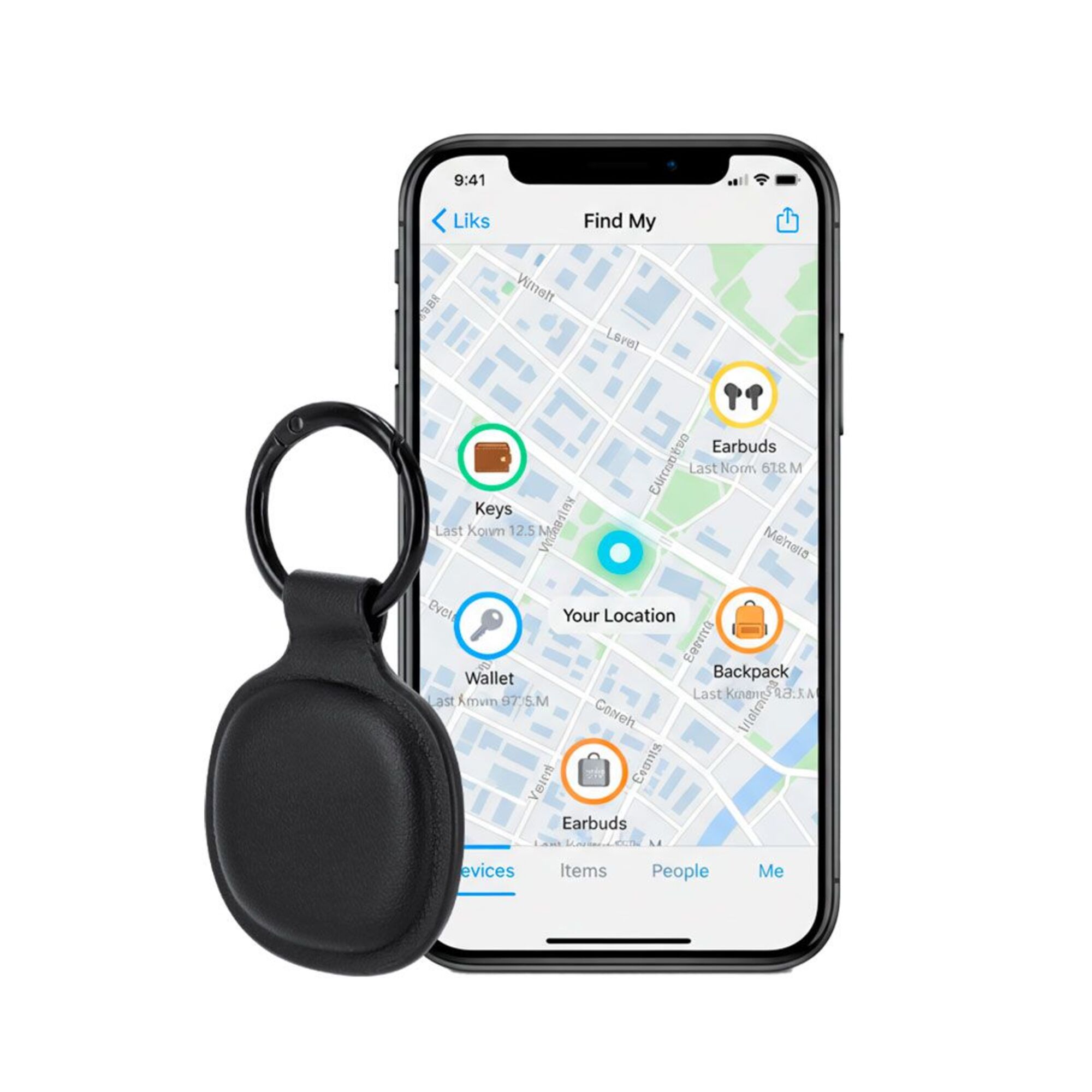 Tracker – Localizzazione smart | Apple Find My | Design PU