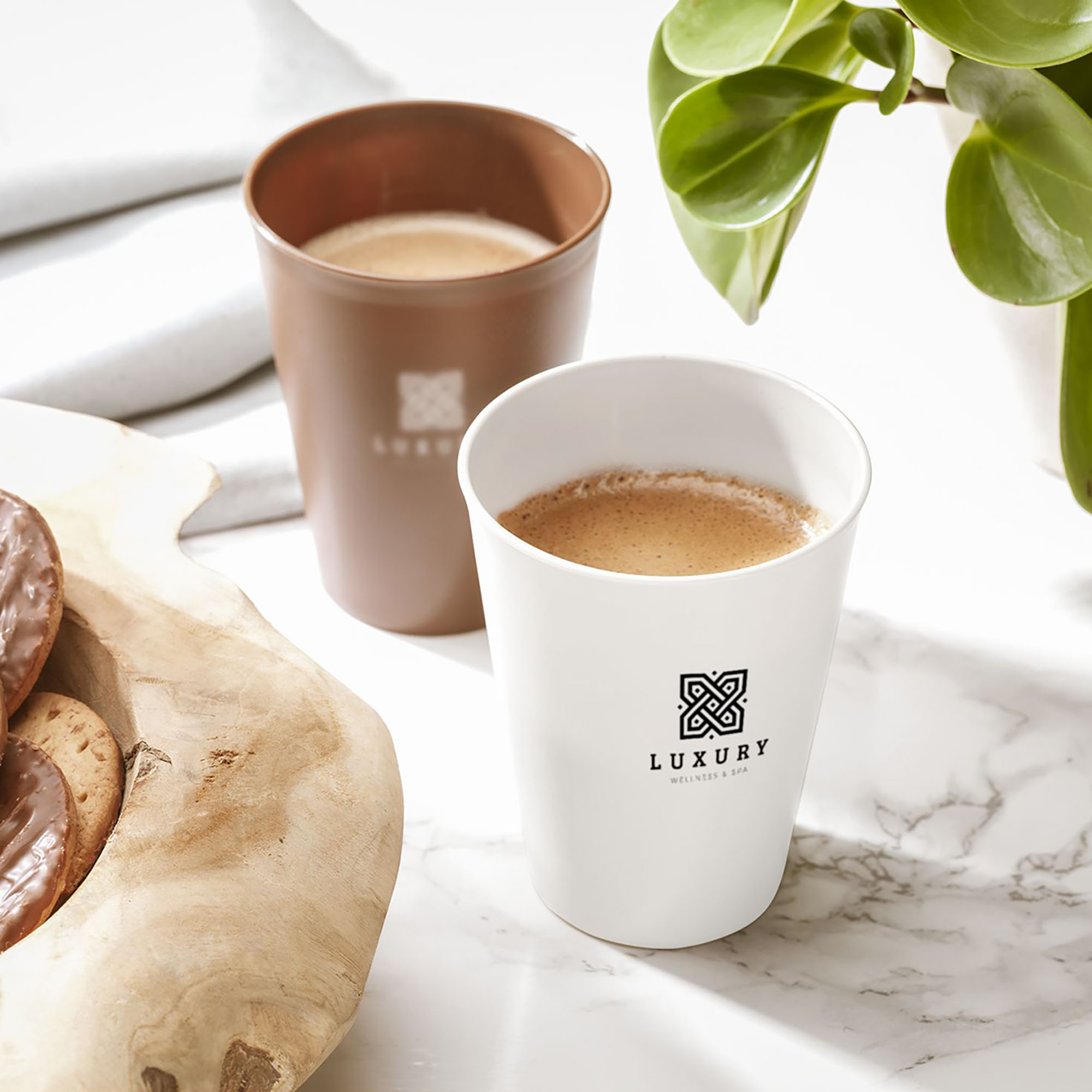 Kaffeebecher Lore - 200 ml | Zuckerrohr | Wiederverwendbar