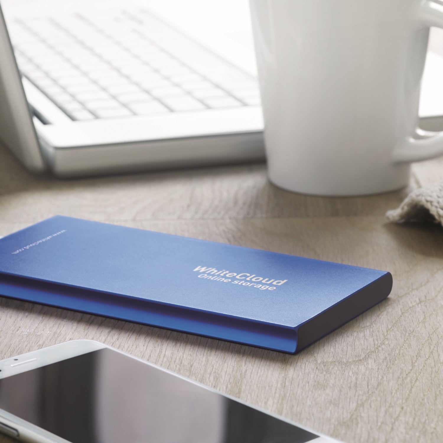 Powerbank Marlin | 8000 mAh | Aluminium | Vollfarbe