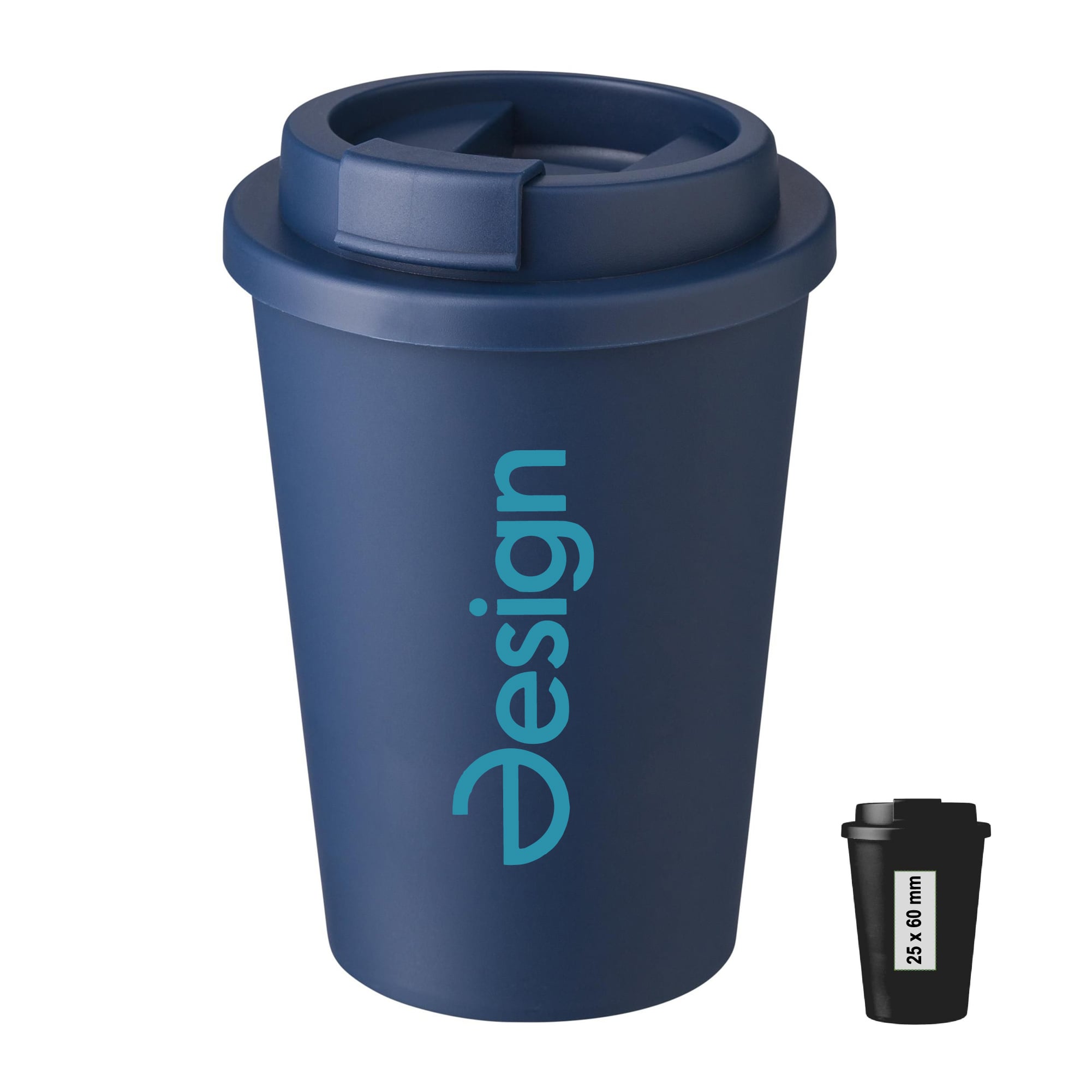 Mug de voyage - Medium | 350 ml | PP | Couvercle à visser