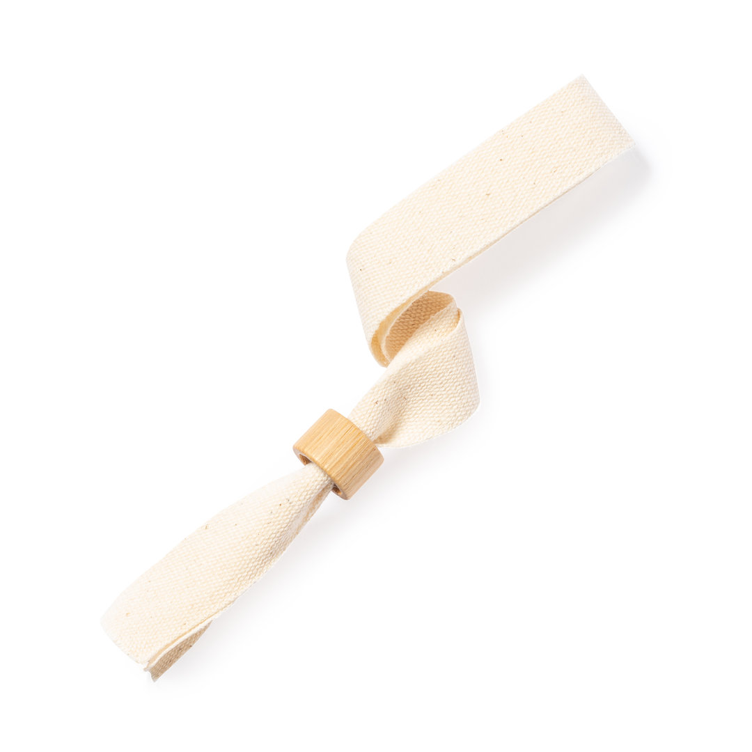 Armband Wood | Baumwolle & Bambus | 1 farbiger Aufdruck