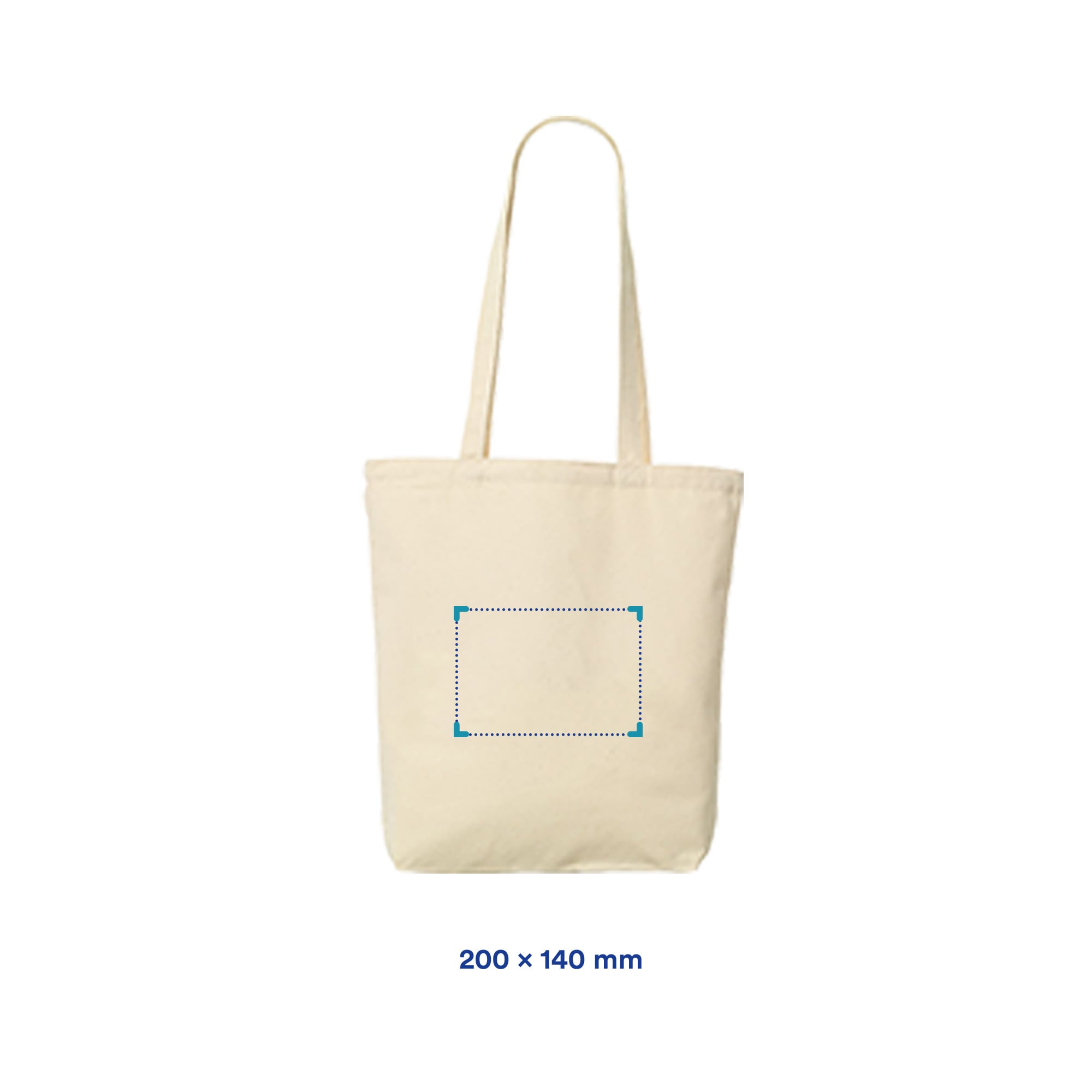 Sac en toile biologique | 250 g/m2 | Coton