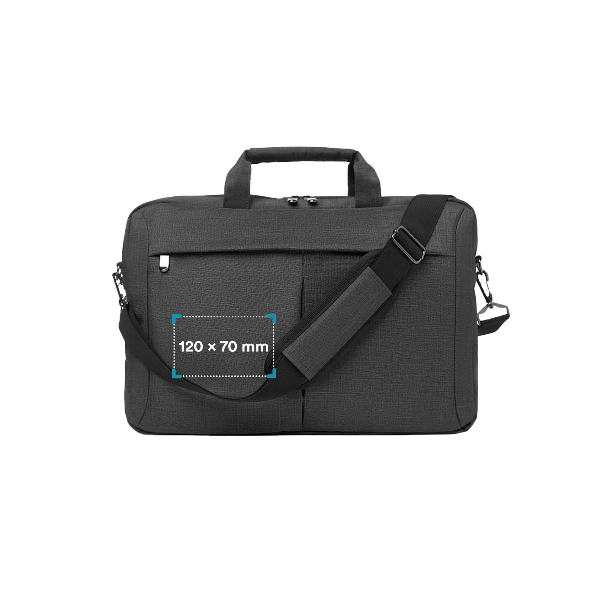 Laptoptas Evan - 15 Inch | Polyester | Ruim hoofdcompartiment