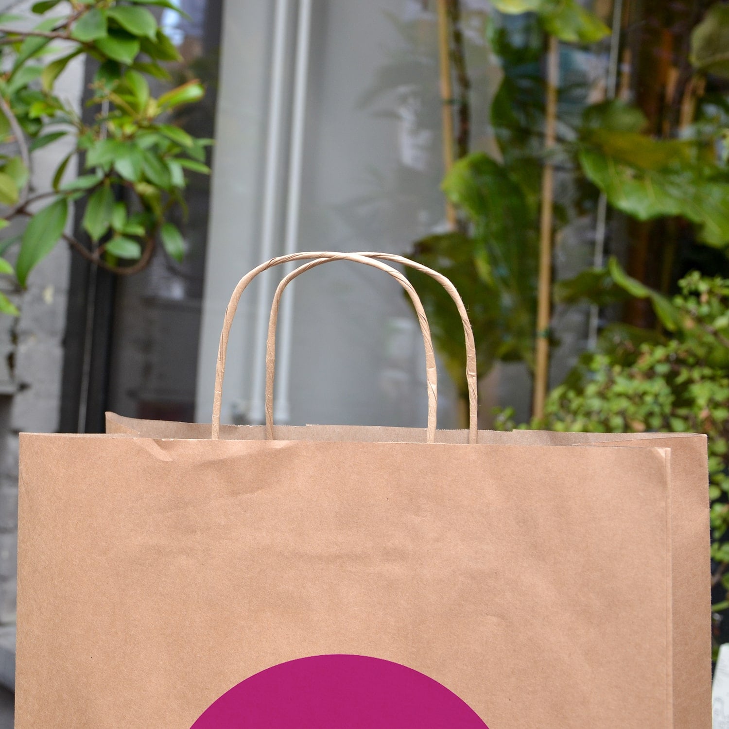 Papiertüte Nala - DIN A3 | Weiß/Braun | 1-4 Farbdruck