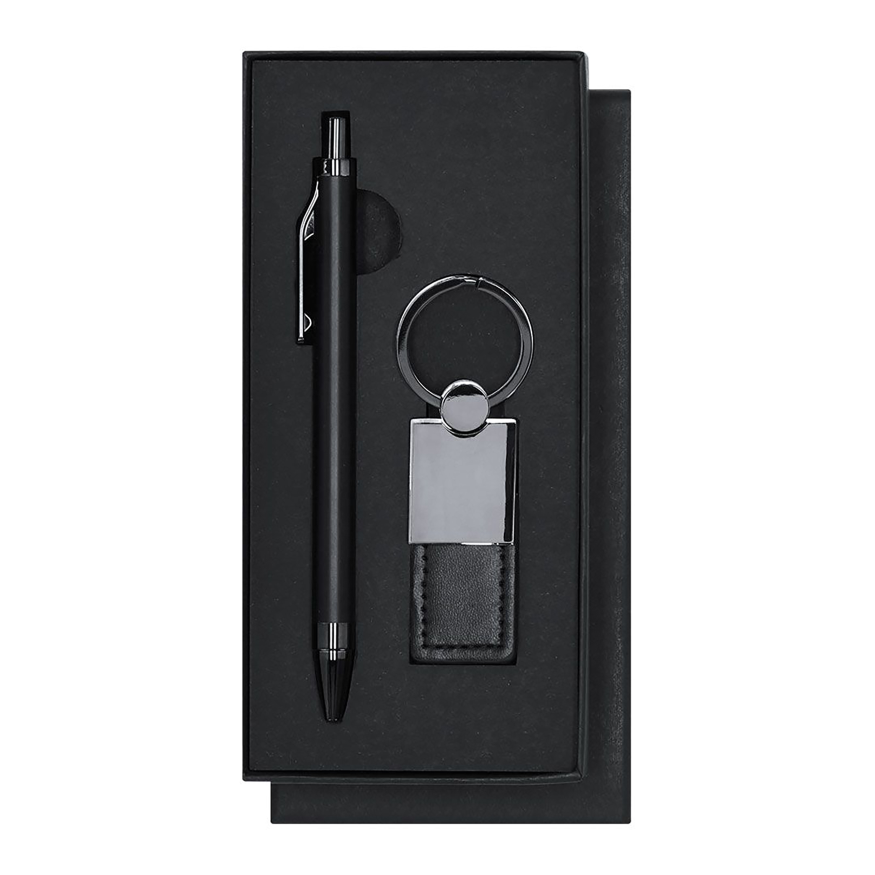 Schreibset – Aluminium Set | Stift & Schlüsselanhänger | Recyceltes Detail