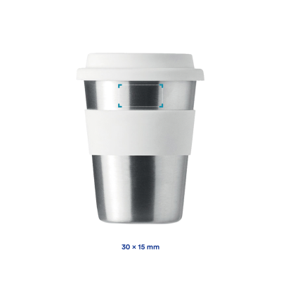 Trinkbecher Maurice | Edelstahl | 350 ml | Bis zu 4-Farbendruck