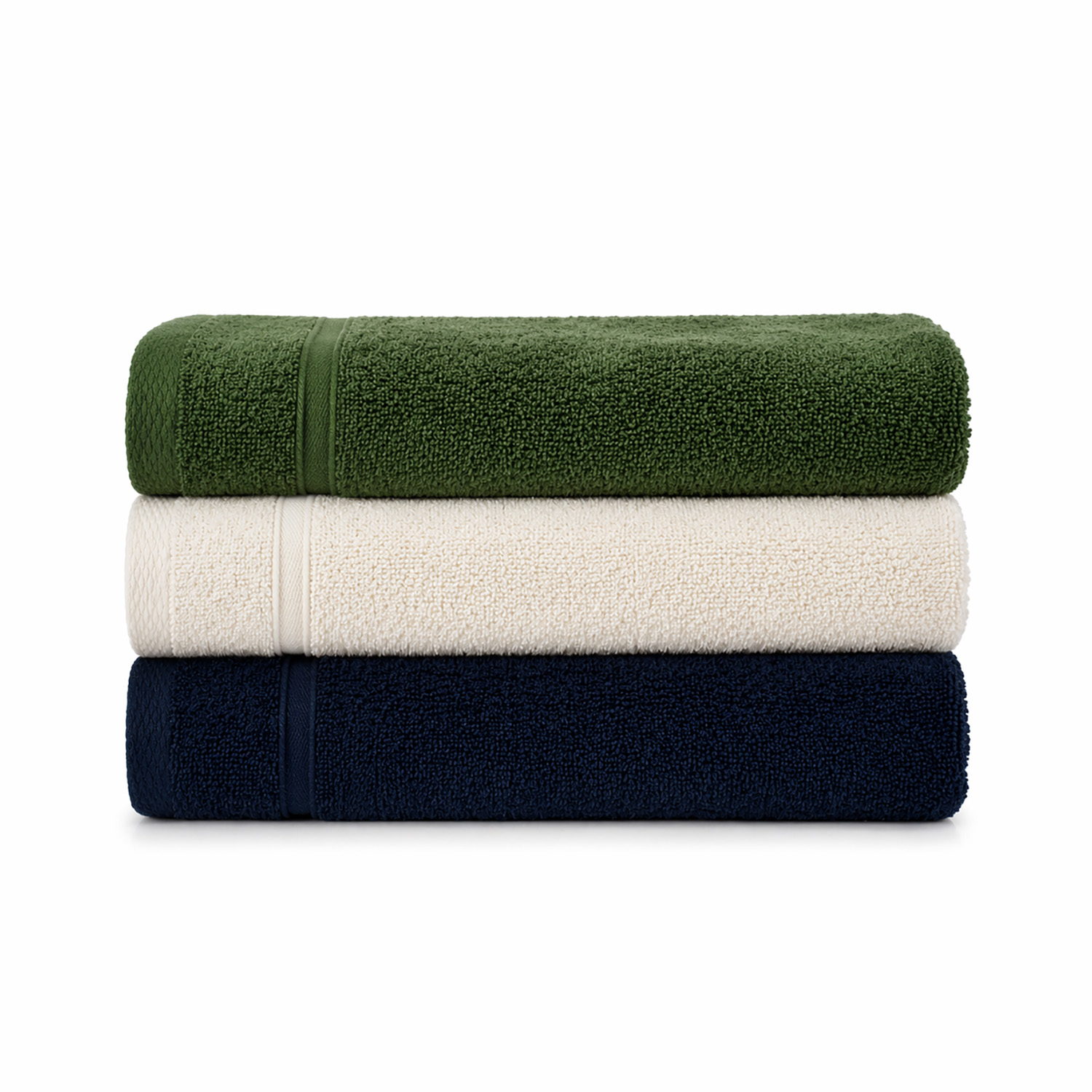 Recyceltes Badetuch Lex – 140 x 70 cm | 450 g/m² | Recycelte Baumwolle | Mit Stickerei