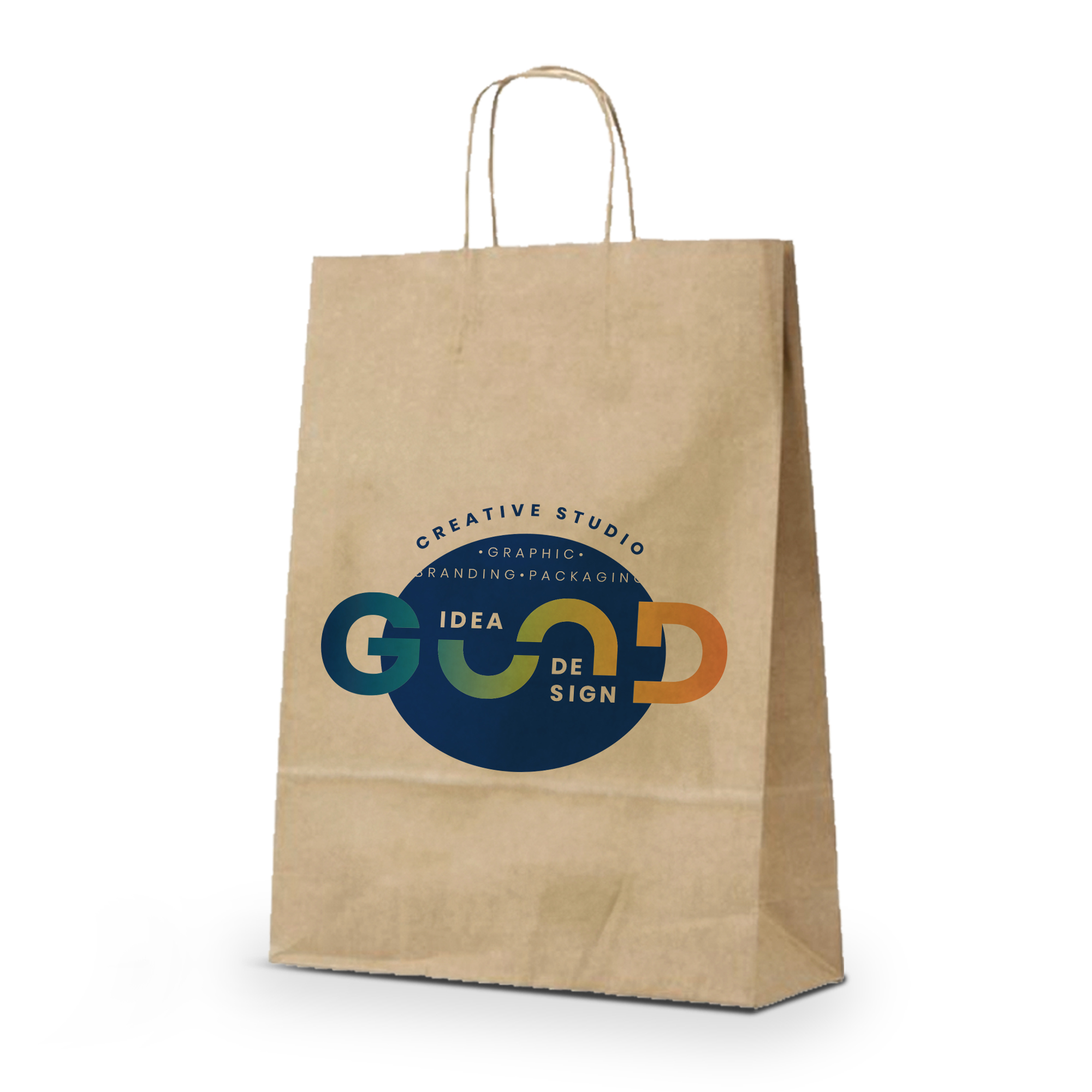 Sac en papier - A3 | Marron ou blanc | Fabriqué en Europe