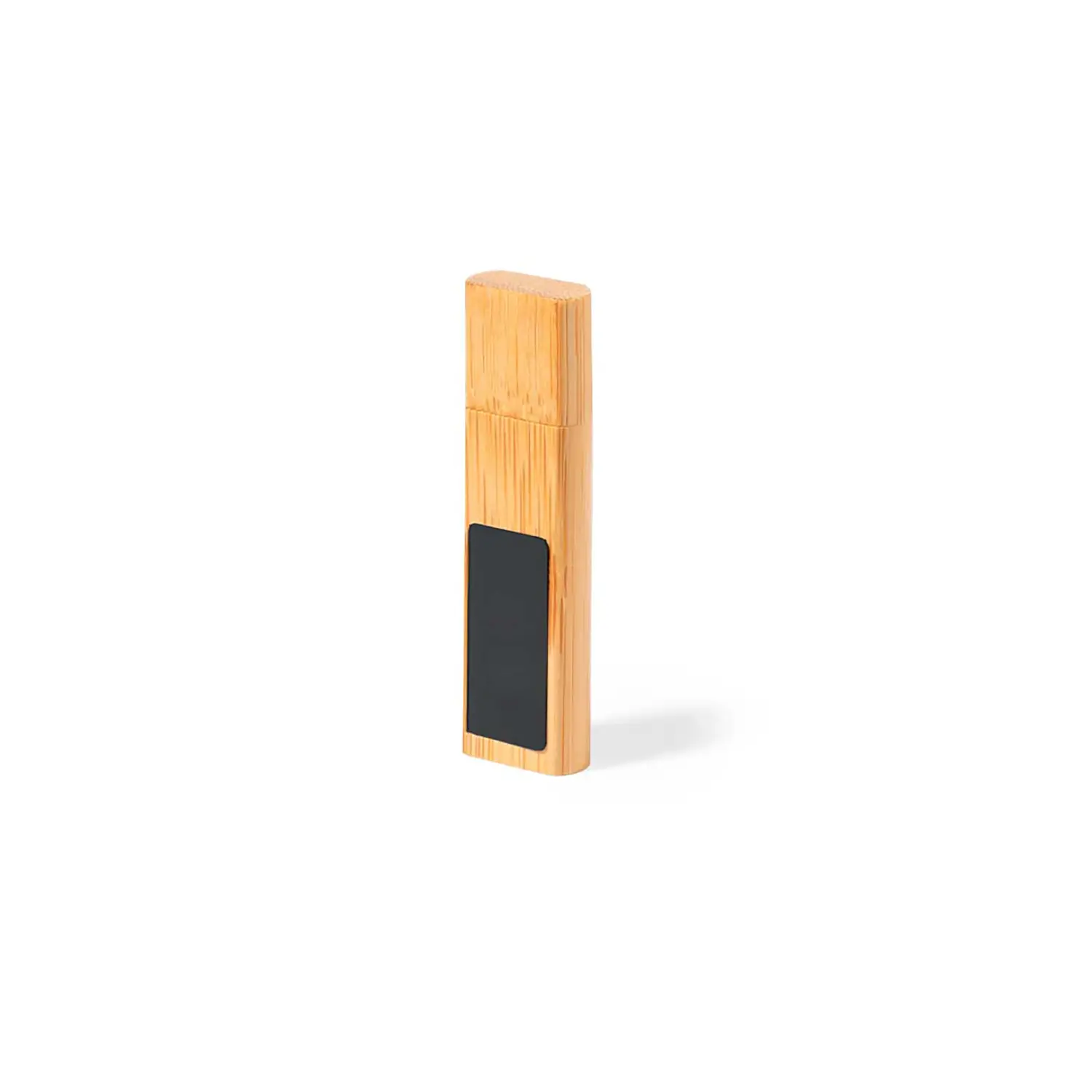 Clé USB 16 Go bambou – LED | Naturel | Avec capuchon | Originale