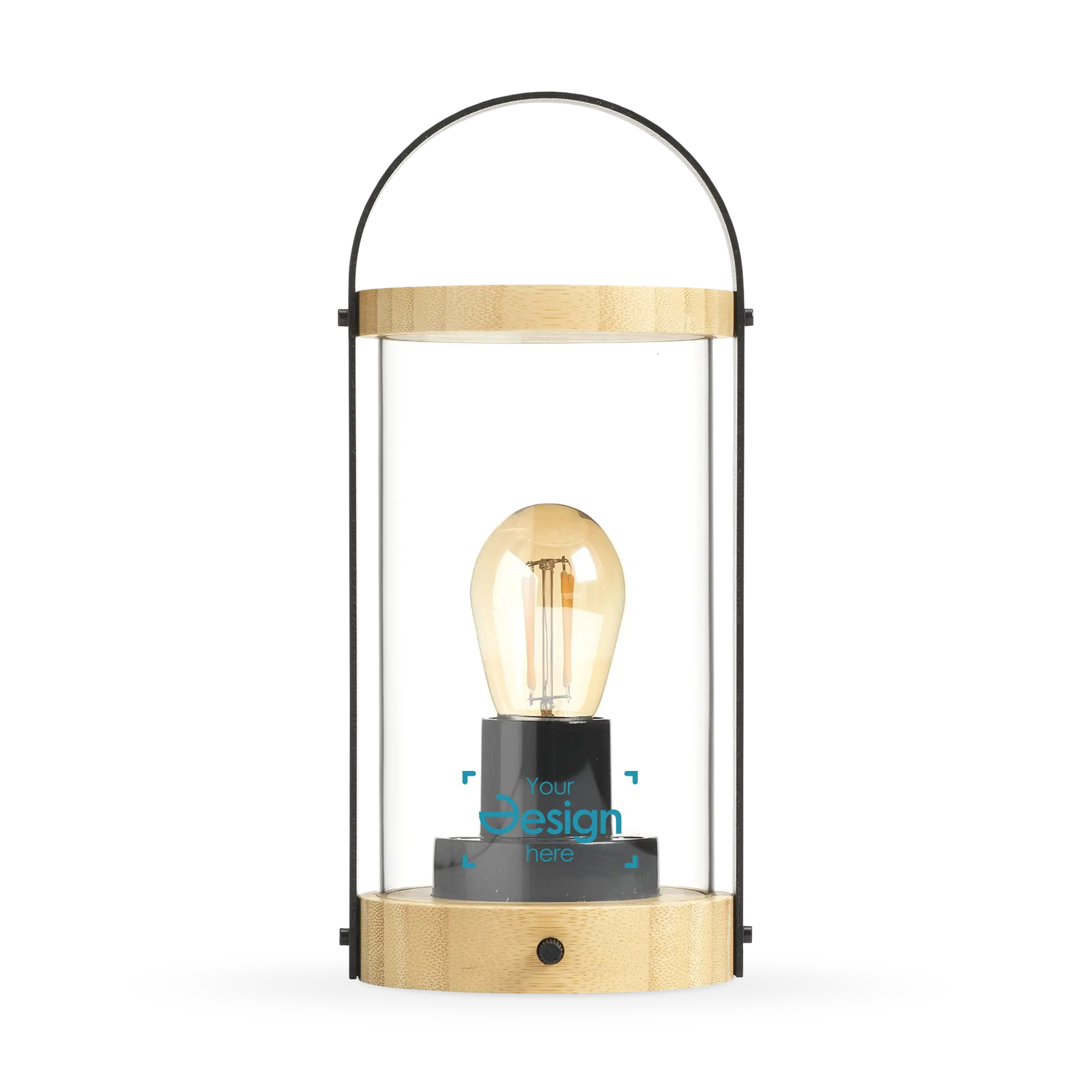 Oplaadbare lamp Max – Bamboe | Dimbaar | Snoerloos | Voor binnen en buiten