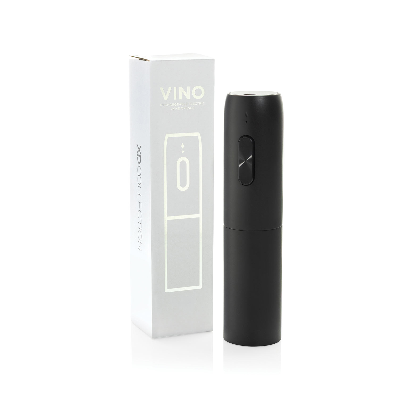 Tire-bouchon électrique – Rechargeable | Batterie Li-ion 500 mAh | USB-C | Ouvre 20 à 30 bouteilles