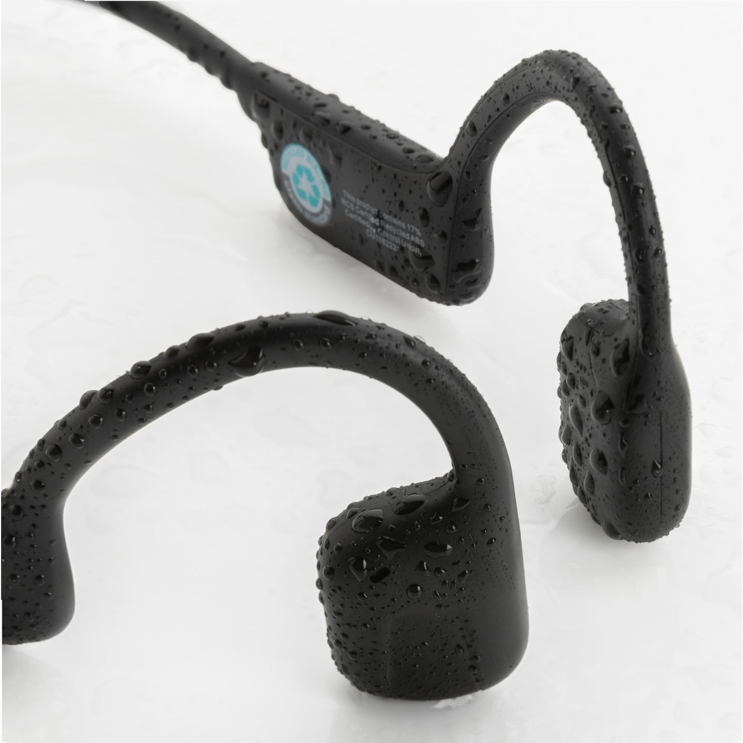 Casque sans fil open-ear – Bluetooth 5.3 | 10 h d'autonomie | IPX4 | Plastique recyclé