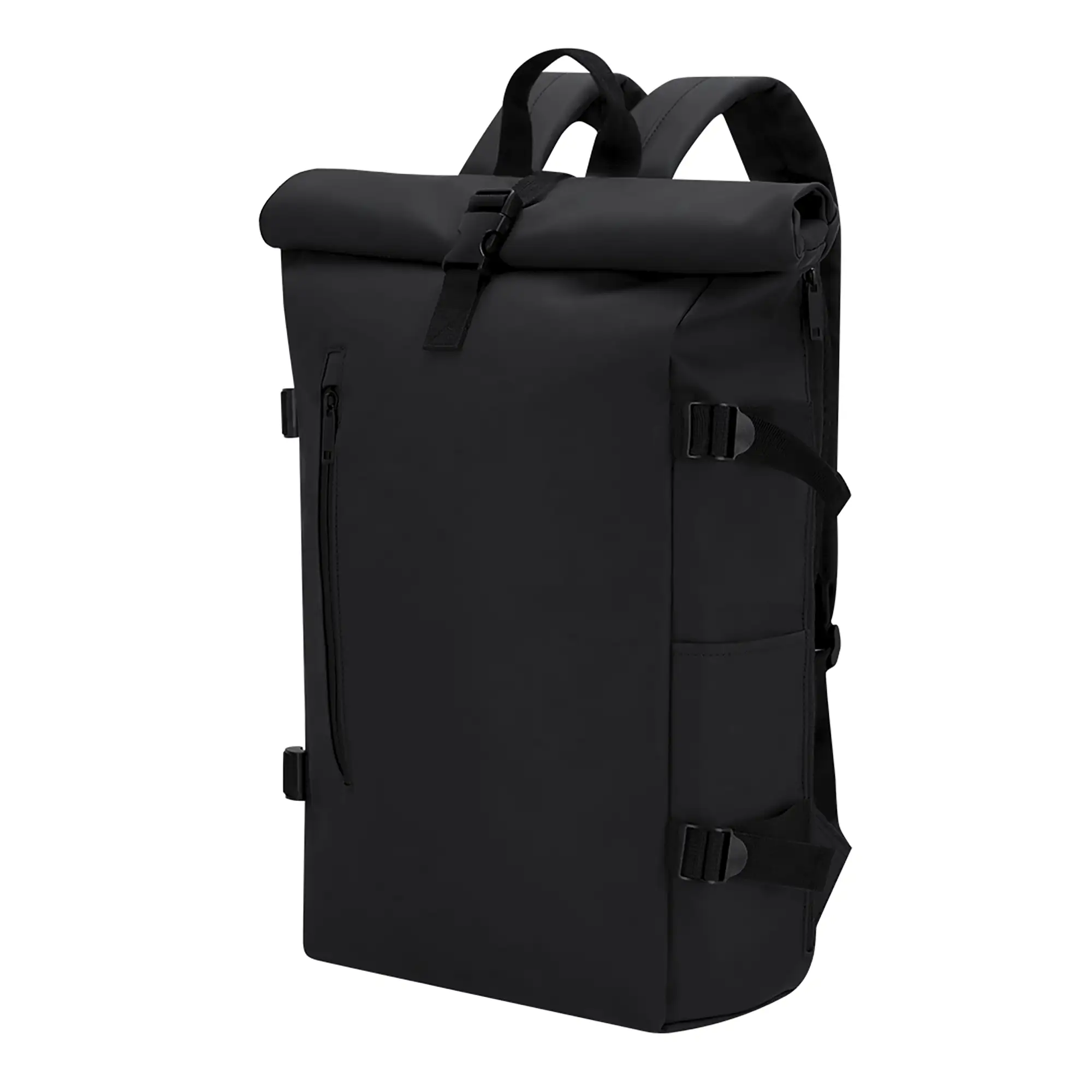 Sac à dos – PU | Fermeture Roulée | Compartiment PC 15" | Sangle Poitrine | Déplacements