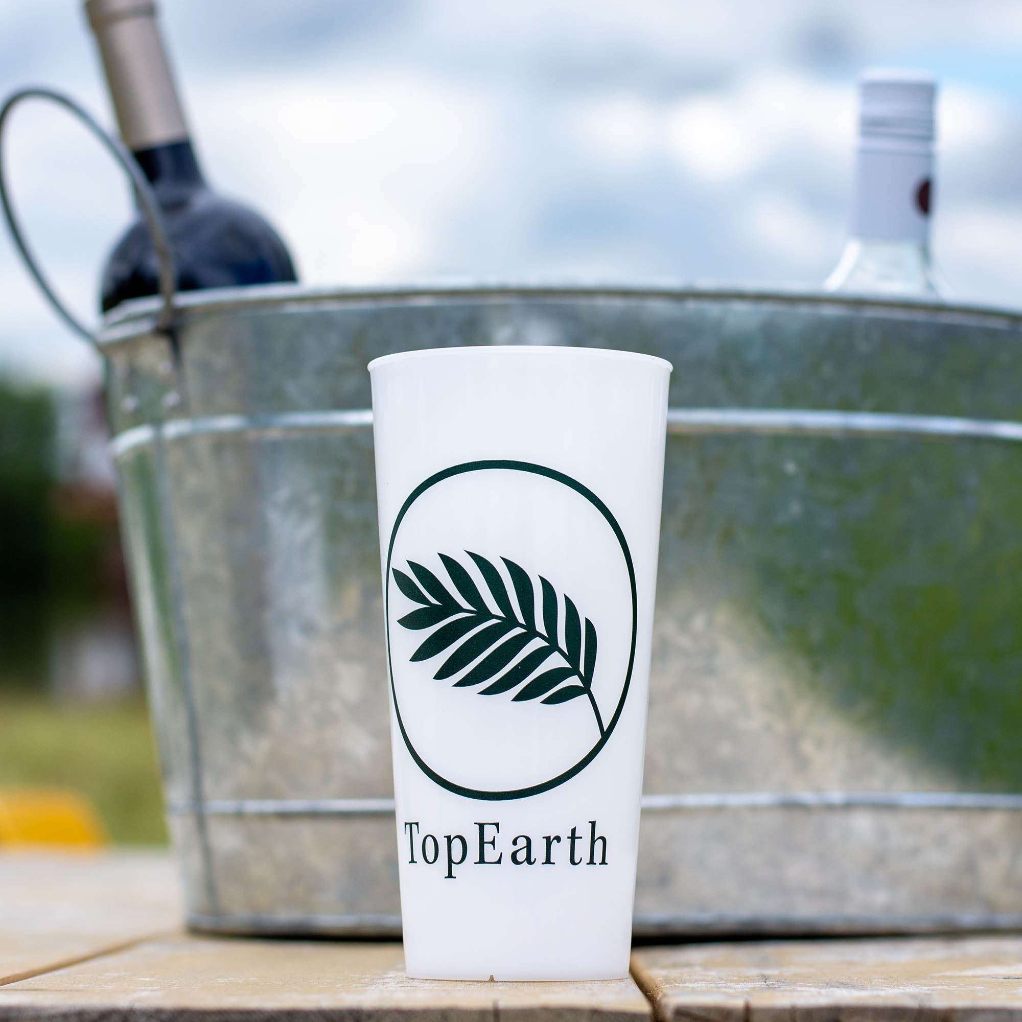 Tazza ecologica riutilizzabile | Bio PE | Riciclabile | 500ml