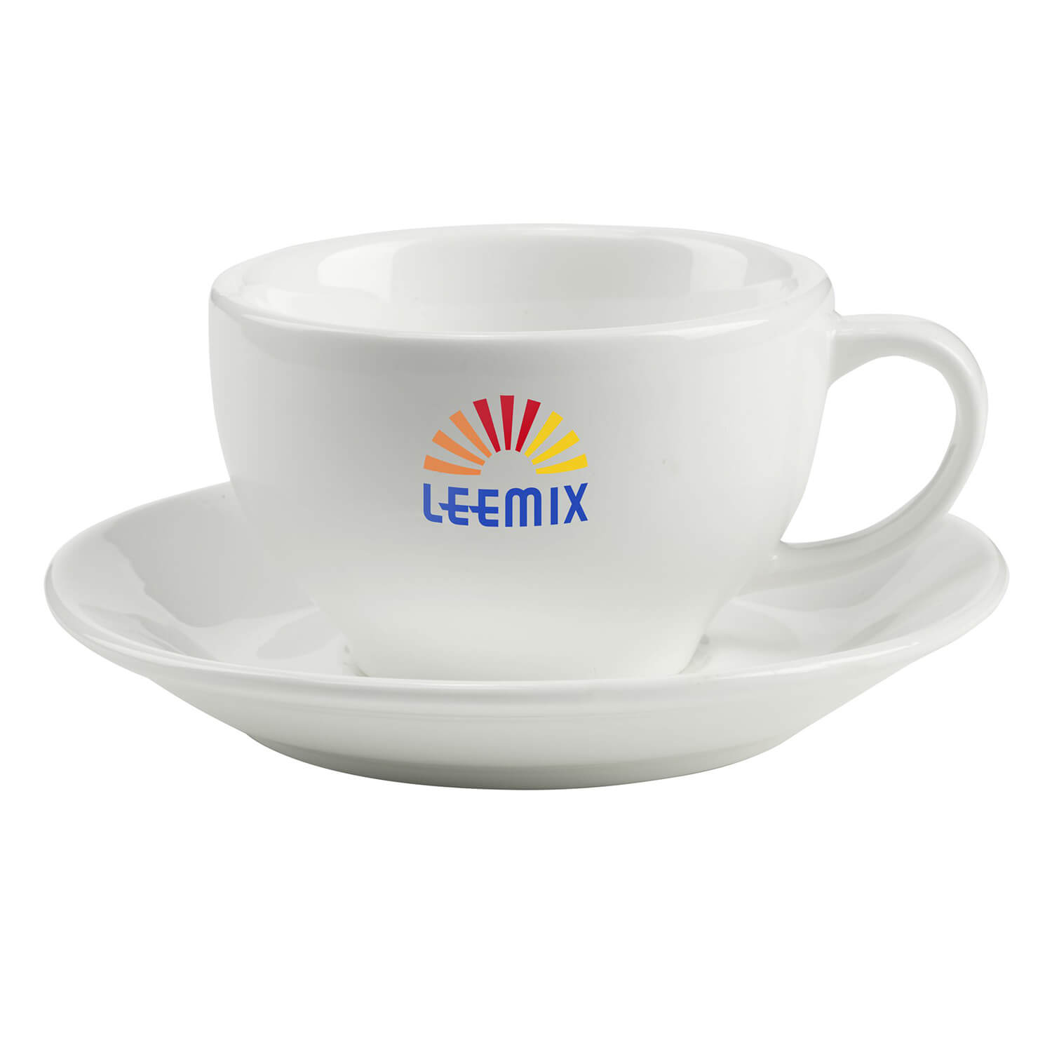 Tasse Umra - 210 ml | mit Untertasse | 1-4 Farbendruck