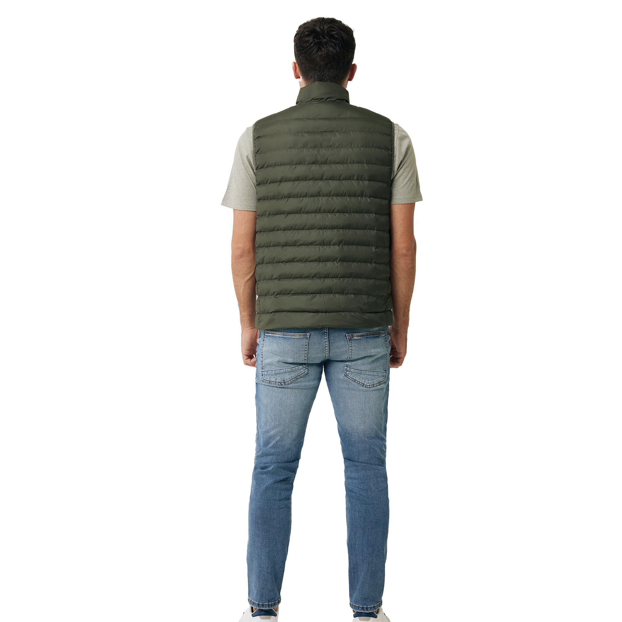 Iqoniq Meru Bodywarmer - Herren | Recyceltes Polyester | Reißverschluss-Zipper