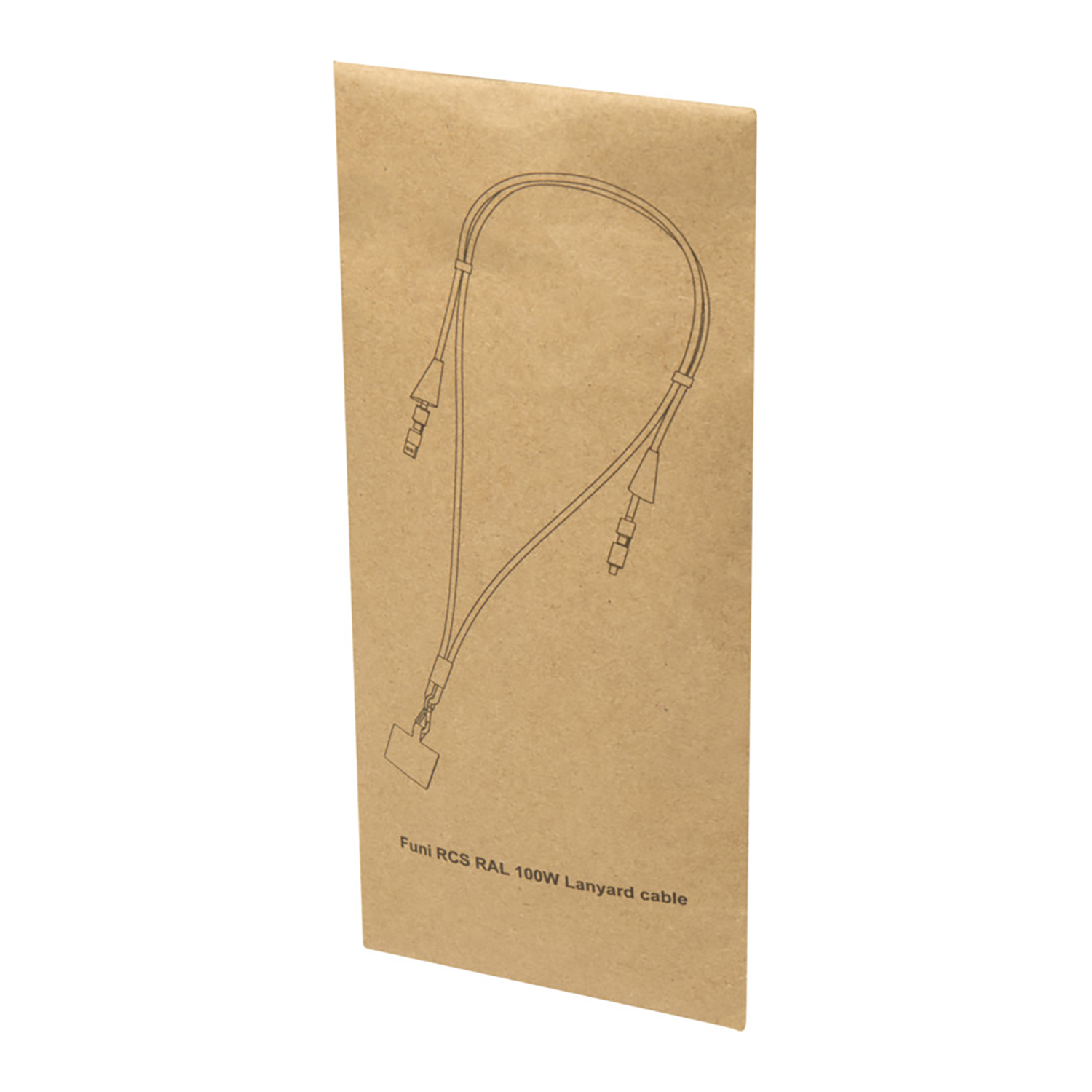 Smartphonelanyard Faye – 5-in-1 laden | 100W | Data sync | Gerecycled