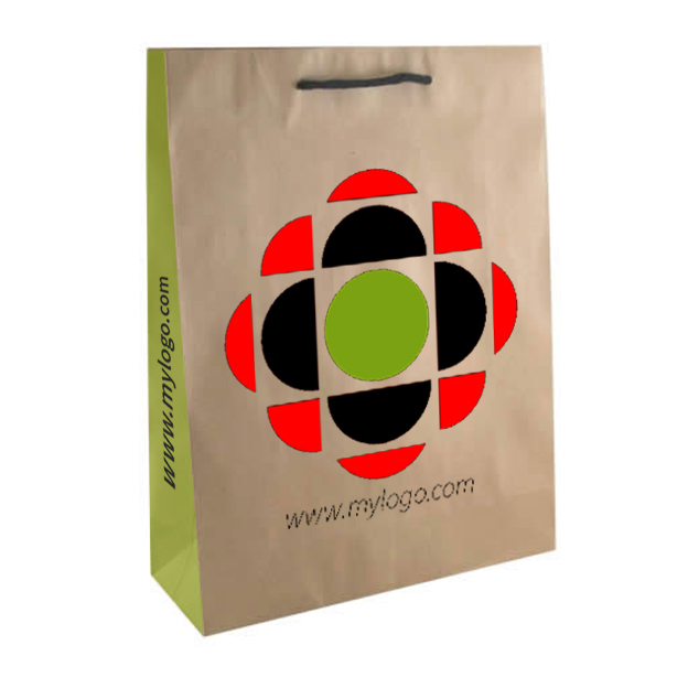 Sac en papier recyclé - A3 | Impression intégrale | 100% FSC