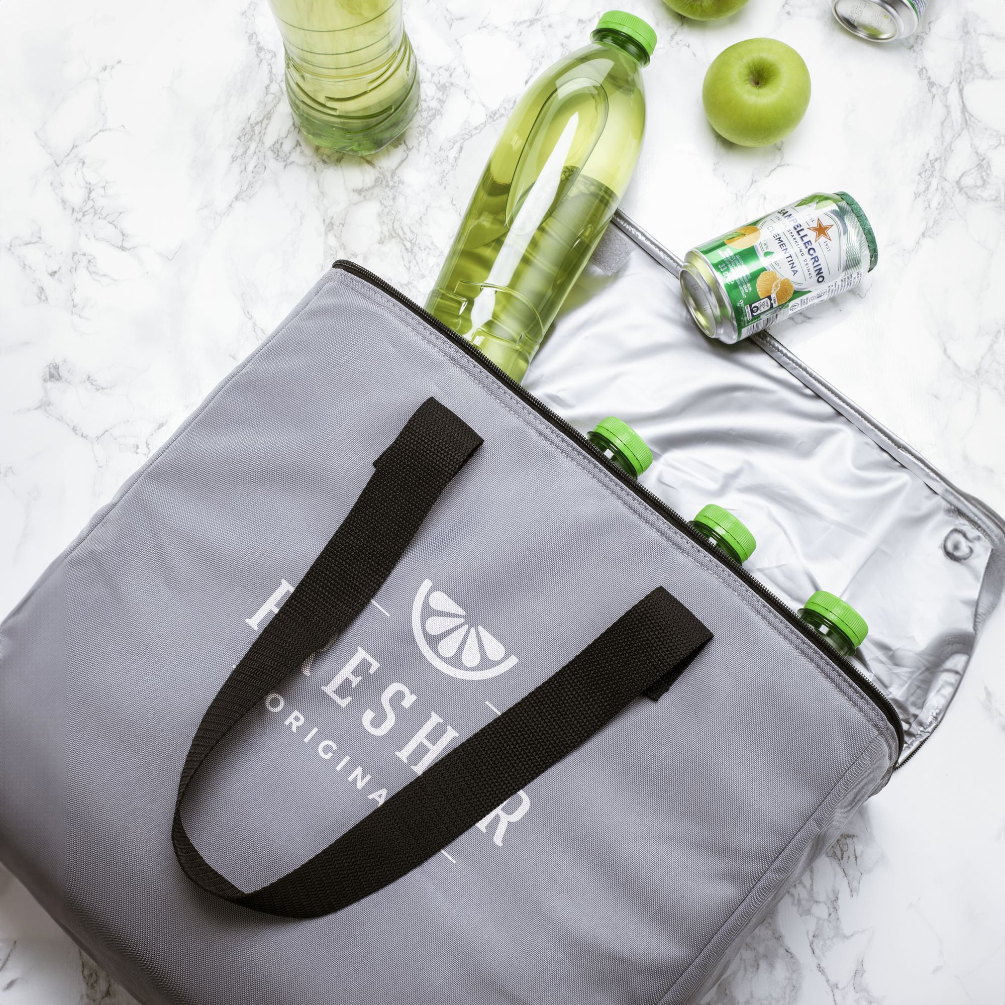 Sac isotherme | Polyester RPET | 8 bouteilles | Impression 1 couleur