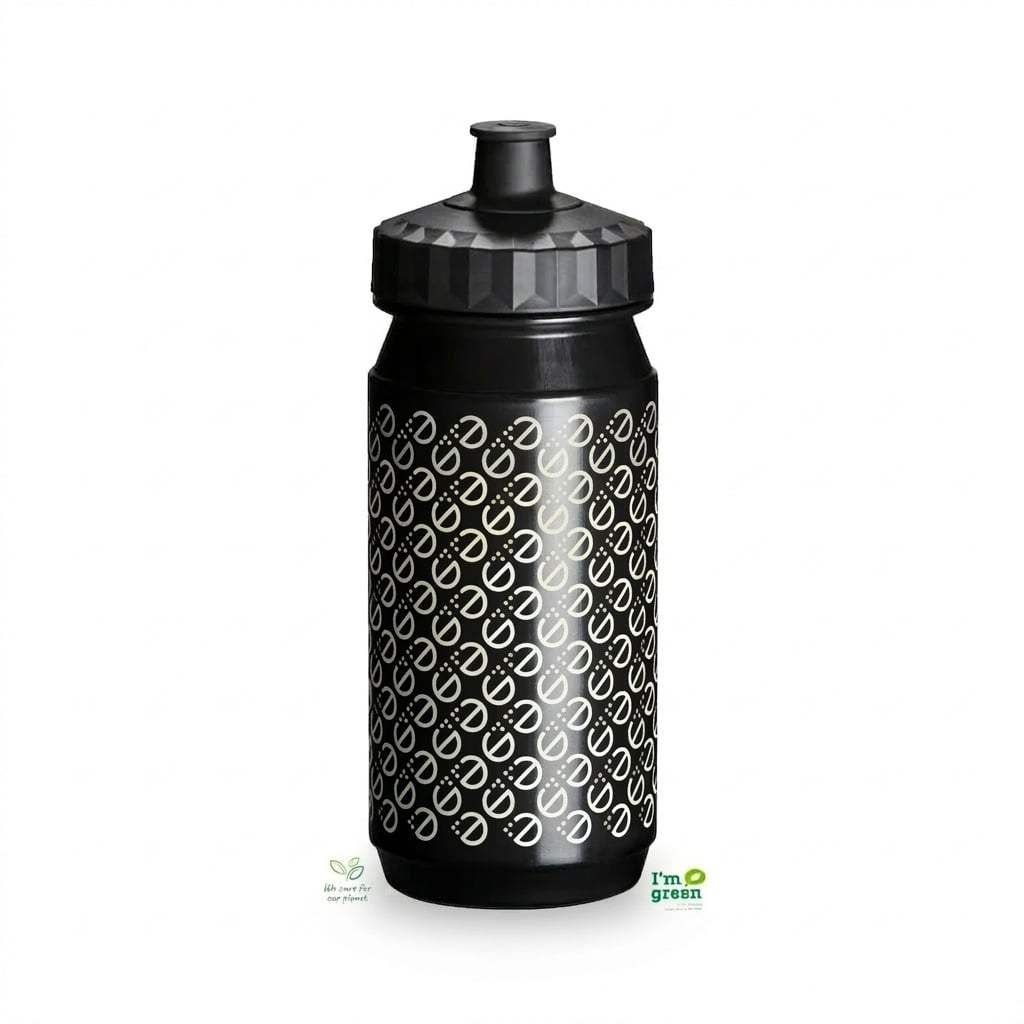 Borraccia sportiva Tacx Daiya O2 - 550 ml | 100% biodegradabile | Stampa fino a 4 colori
