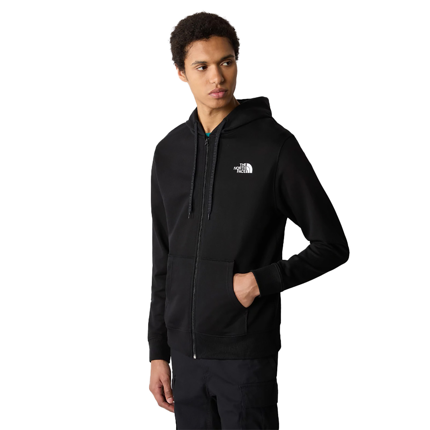 The North Face FullZip Hoodie - Herren | 295 g/m² | Baumwolle & Polyester | Bestickung