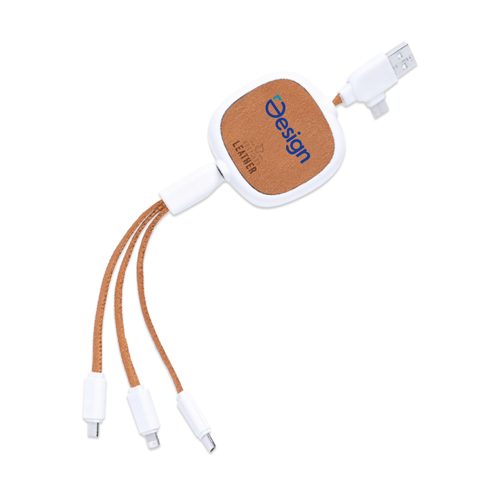 Ladekabel Bruna | Recyceltes Leder | R-ABS