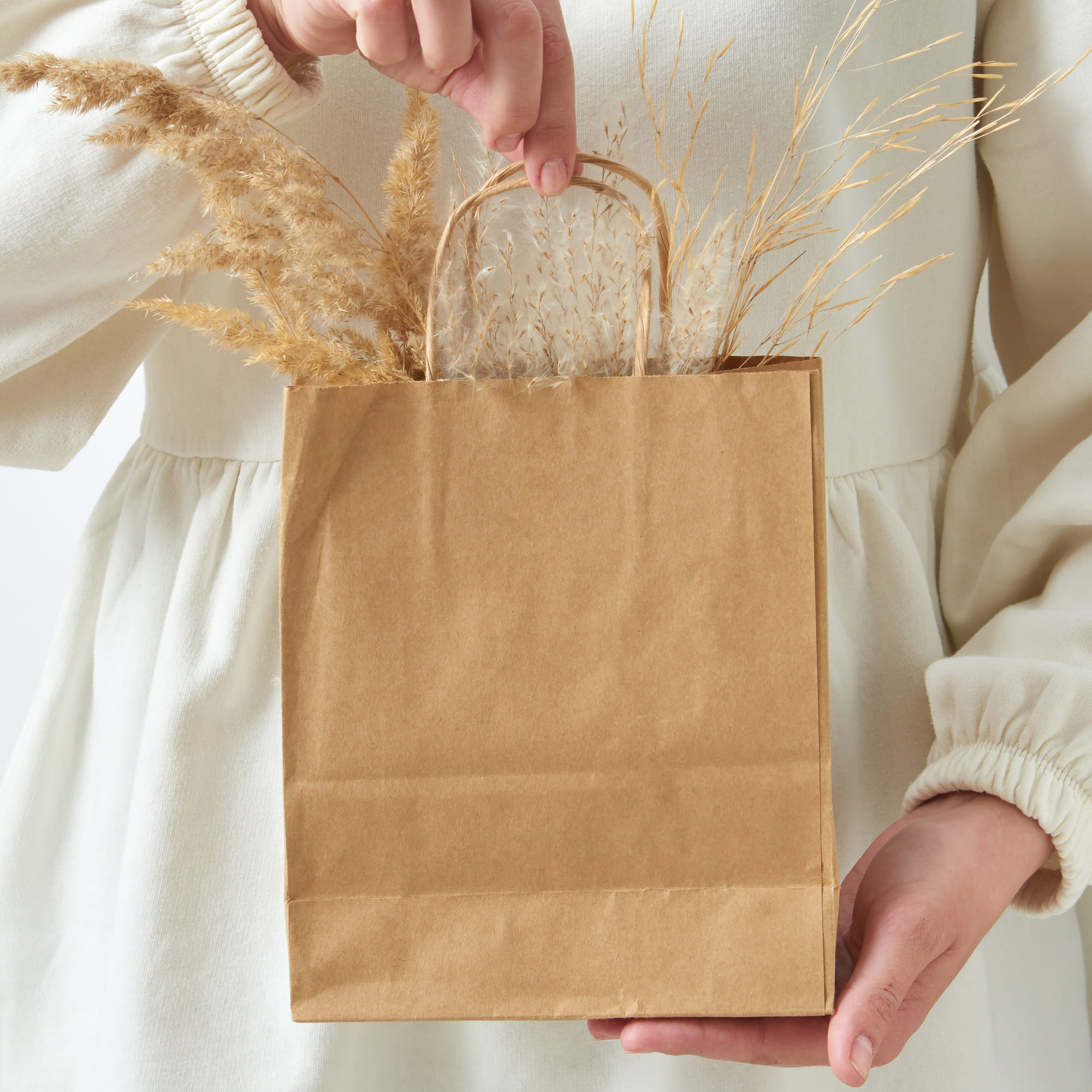 Sac kraft papier – A5 | 90 g/m² | Quadrichromie | Certifié FSC