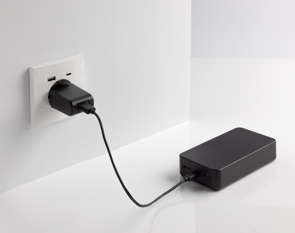 Powerbank Niva - 20.000 mAh | RCS Gerecycled | Hoge capaciteit | Ultrasnel