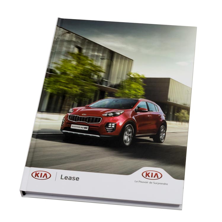 Carnet rigide mat – A5 | 25-100 pages | Logo en all-over | Impression personnalisée