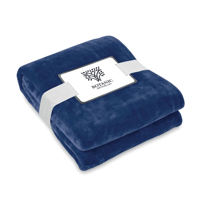 Fleece deken Elin - Recycled PET | 280 gr/m2 | Borduring & 1 kleur bedrukking