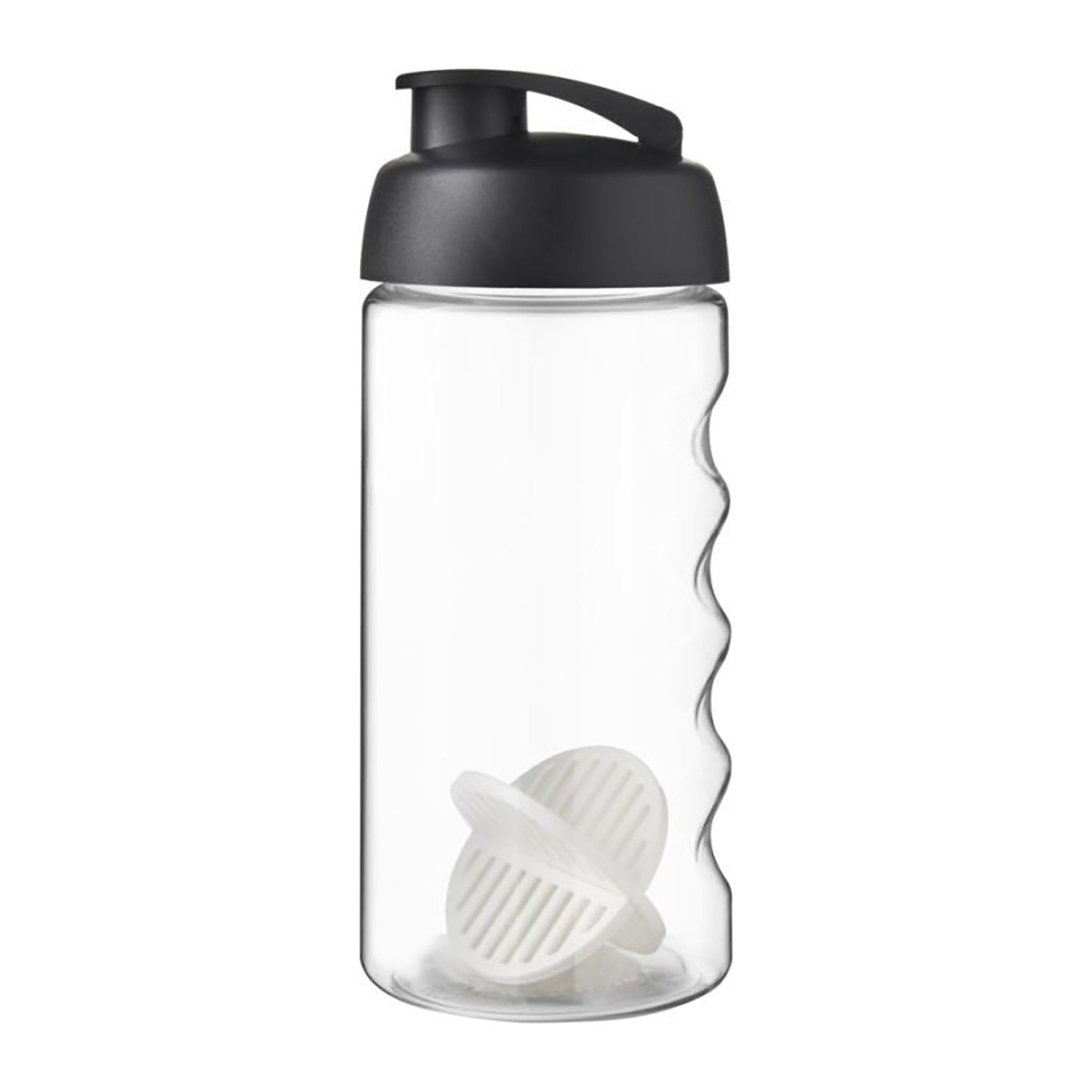 Shakerfles Lars – 500 ml | Met mixbal | Flip dop | Enkelwandig