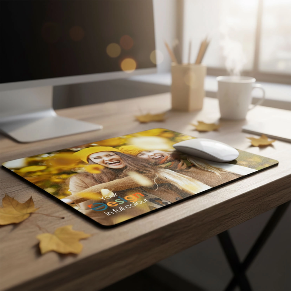 Tappetino per mouse - Hardtop | Stampa all-over | Sfondo nero