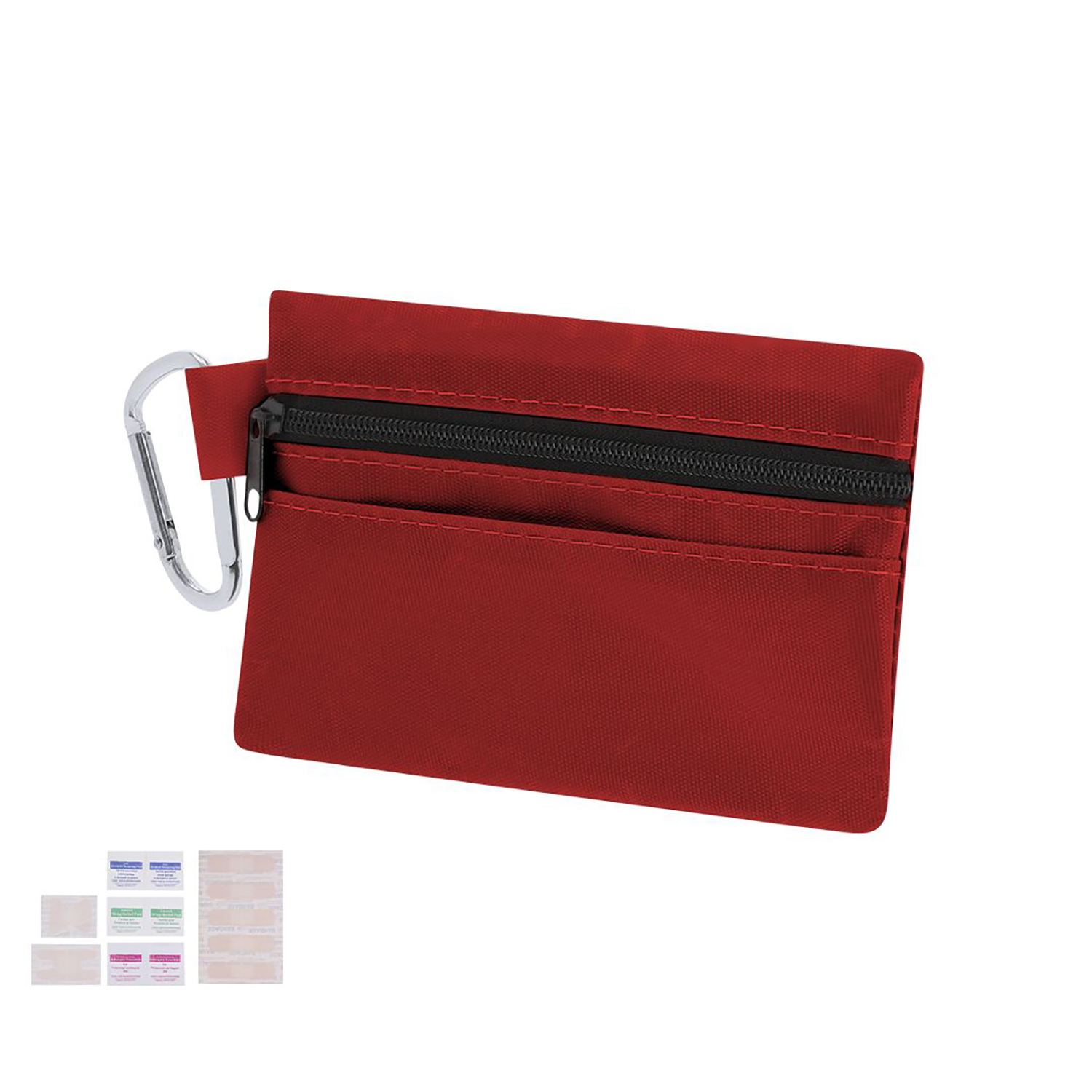 Trousse de secours – Kit de premiers secours compact | 16 pièces | Étui en nylon | Format voyage