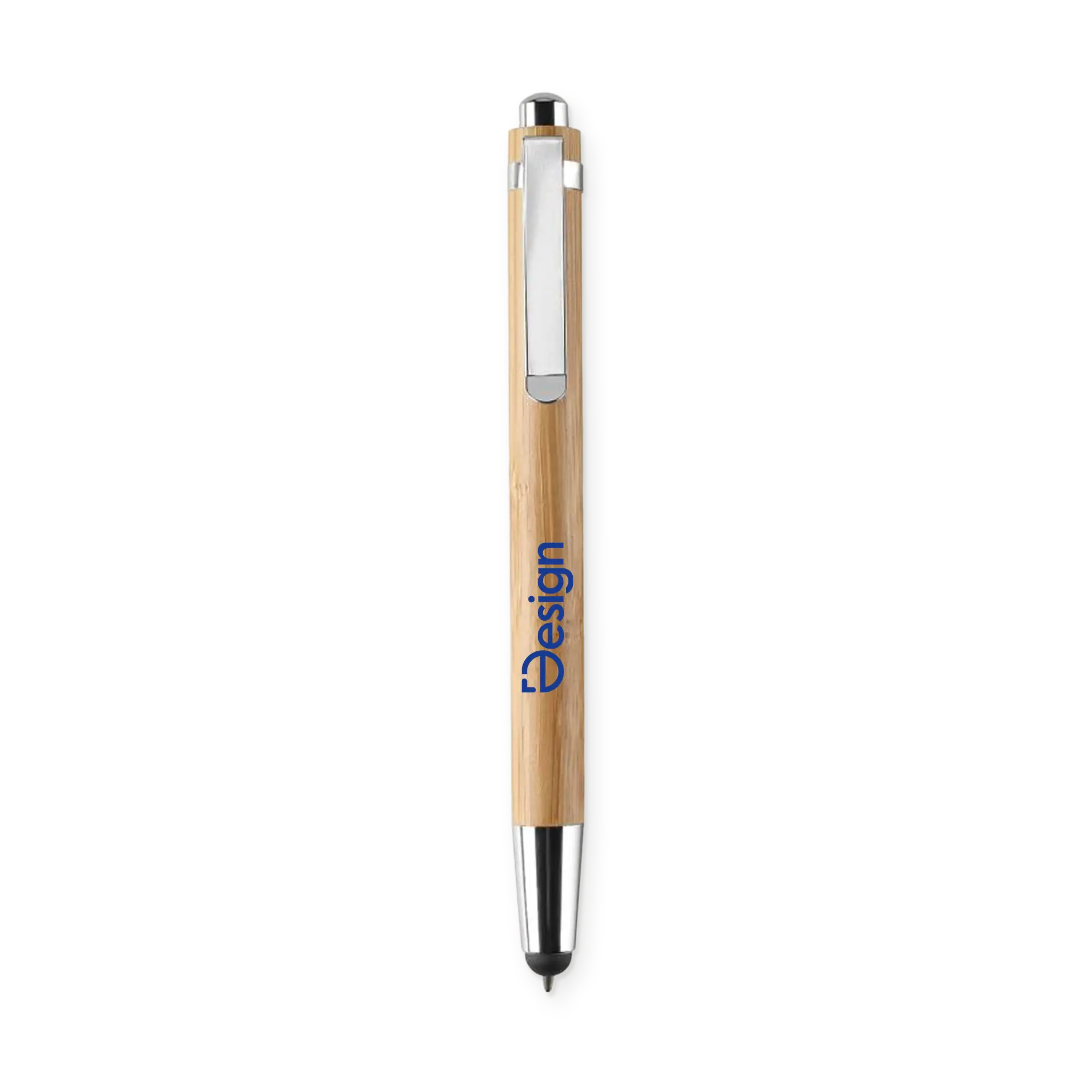 Touchkugelschreiber Bambu - Öko | Bambus & Metallclip | Vollfarbdruck