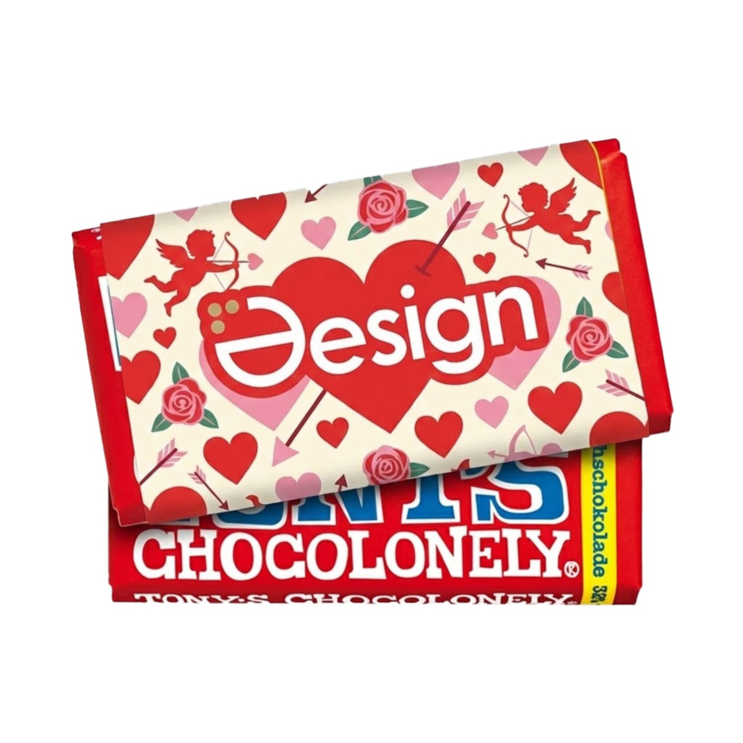 Tony's Chocolonely - Expressversand | 180 g | Personalisierte Banderole (4-farbig)